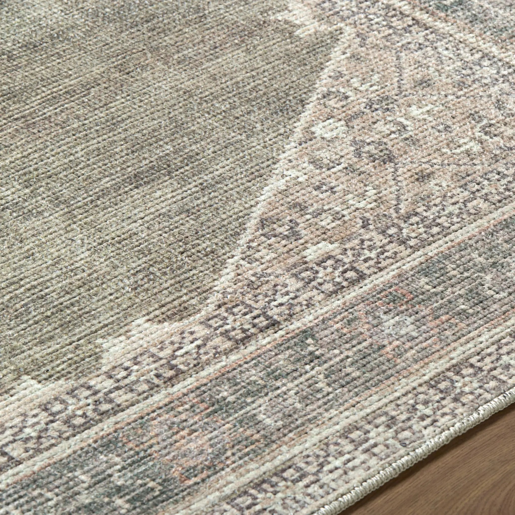 Lila BOLC-2304 Olive Area Rug by Becki Owens x LIVABLISS