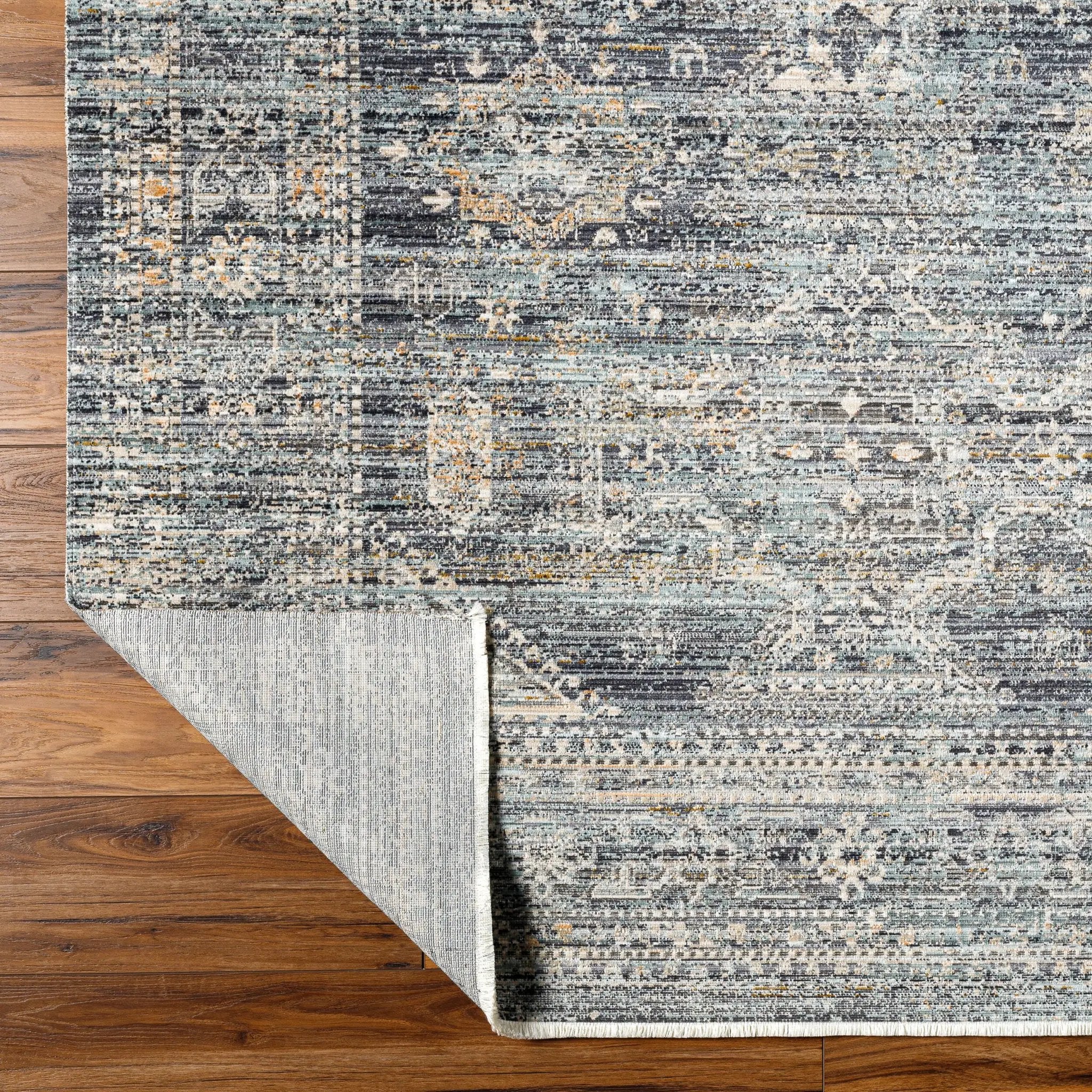 Margaret BOMG-2301 Black Area Rug by Becki Owens x LIVABLISS