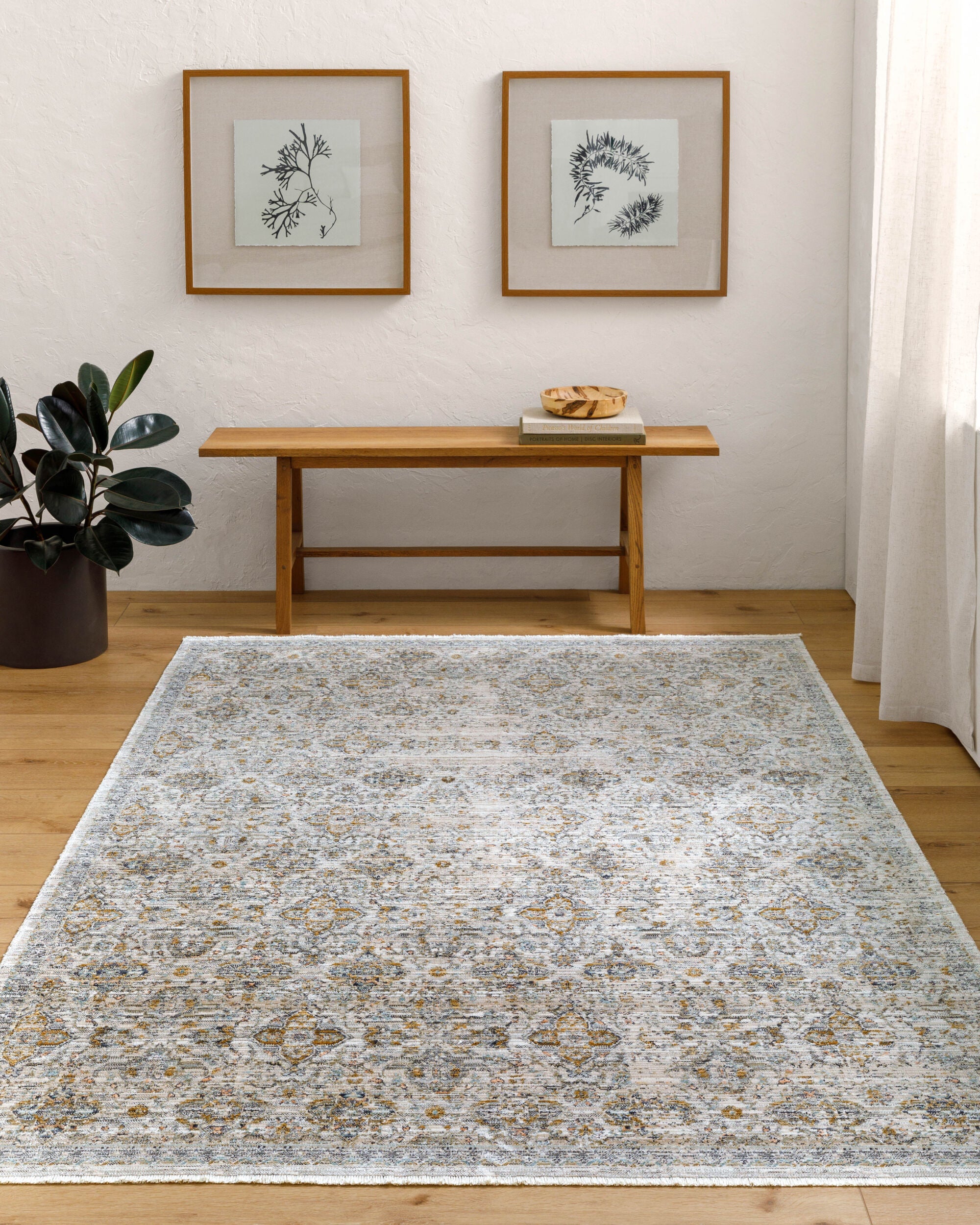 Becki Owens x LIVABLISS Ren BOMG-2306 Taupe Area Rug
