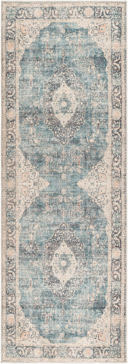 Becki Owens x LIVABLISS Marlene BOMN-2300 Ice Blue Area Rug