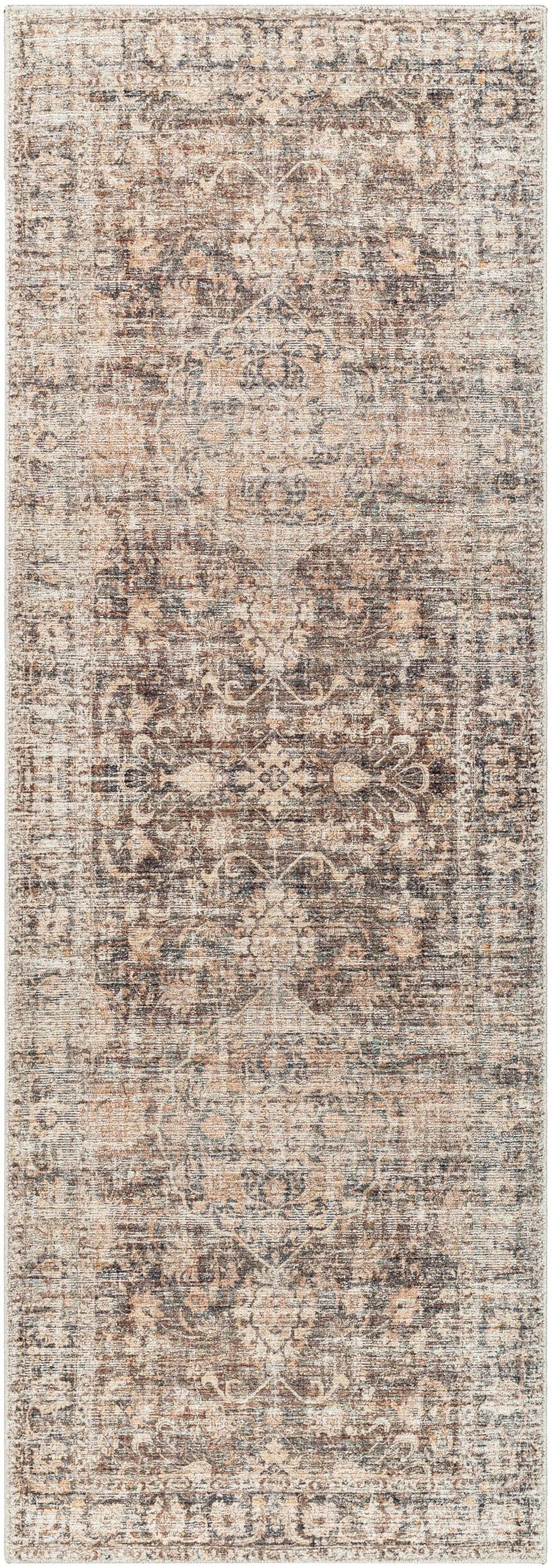 Becki Owens x LIVABLISS Marlene BOMN-2301 Dark Brown Area Rug