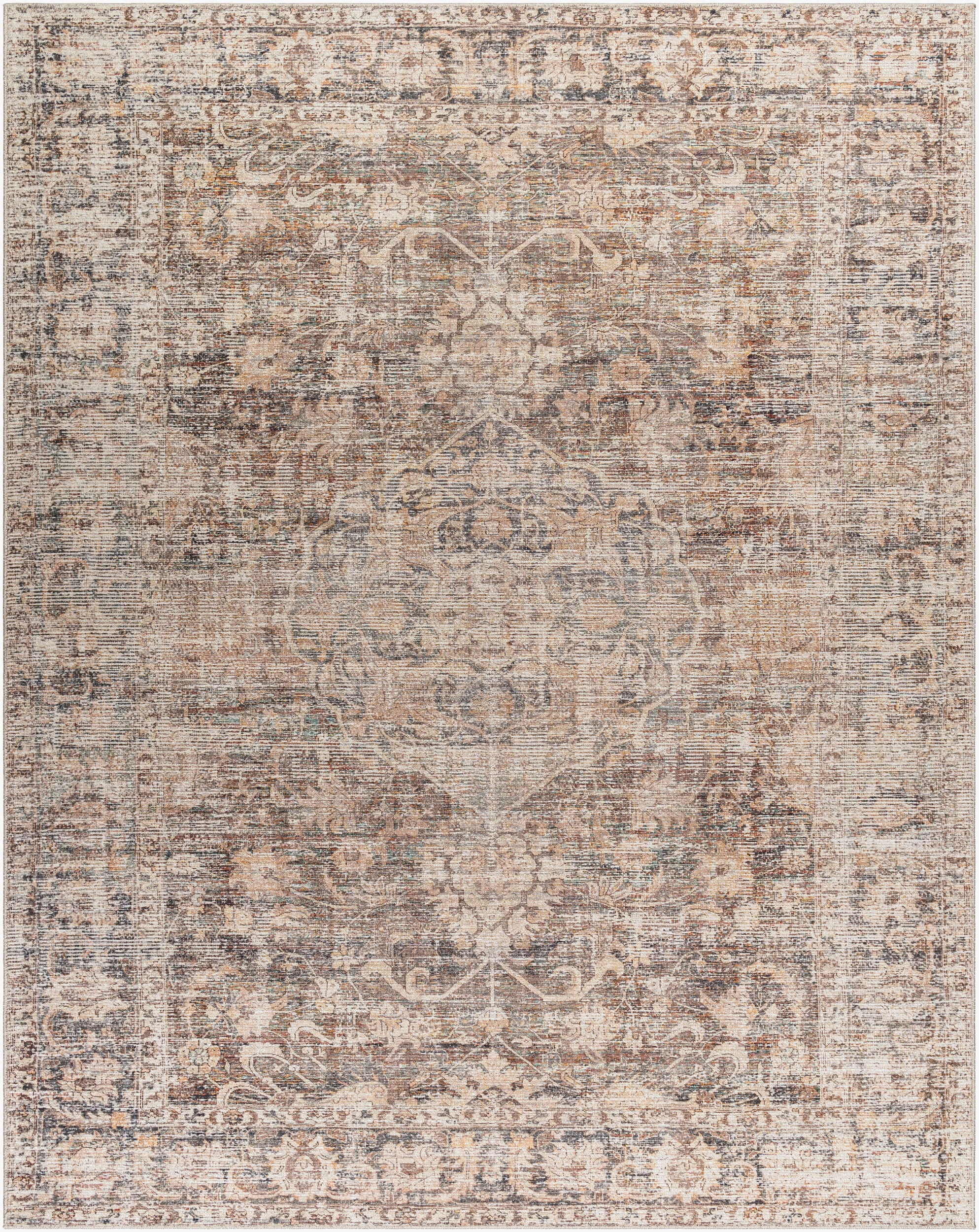 Becki Owens x LIVABLISS Marlene BOMN-2301 Dark Brown Area Rug
