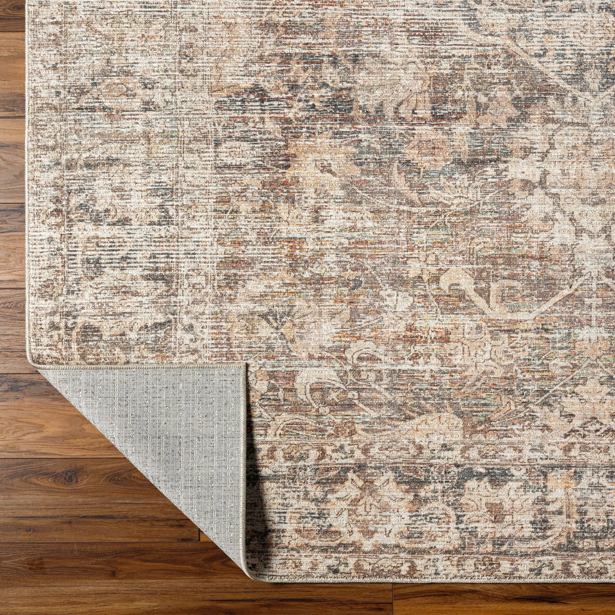 Marlene BOMN-2301 Dark Brown Area Rug by Becki Owens x LIVABLISS