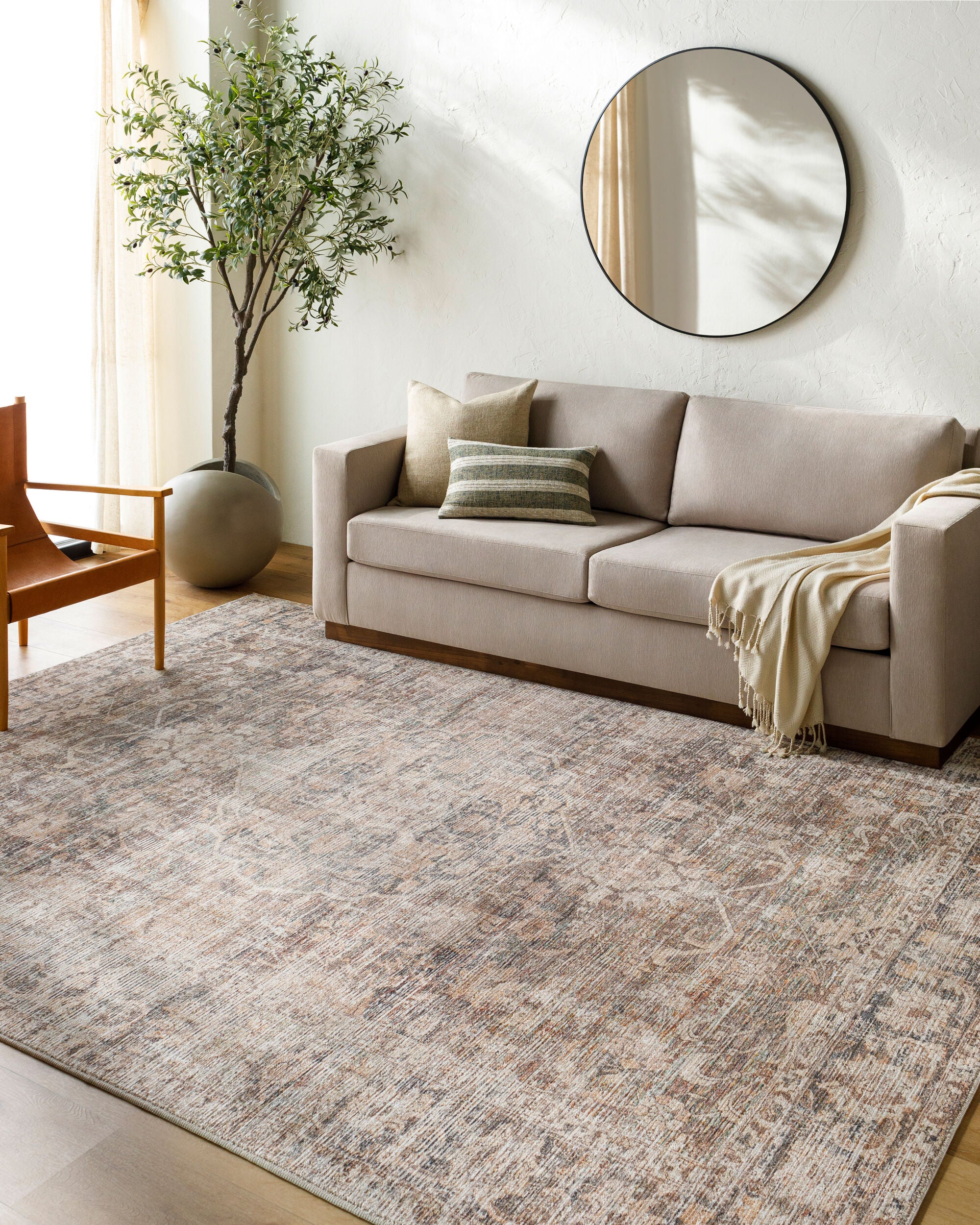 Becki Owens x LIVABLISS Marlene BOMN-2301 Dark Brown Area Rug