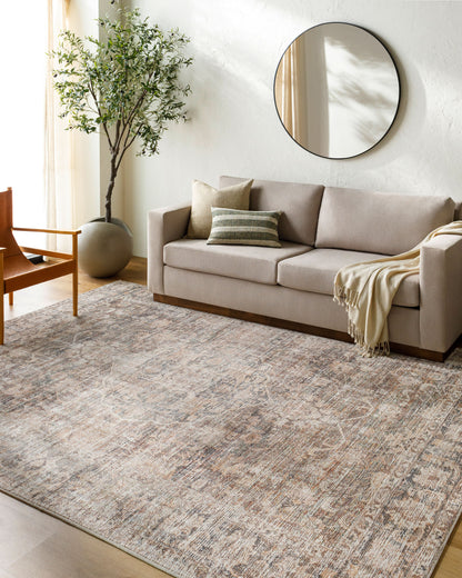 Becki Owens x LIVABLISS Marlene BOMN-2301 Dark Brown Area Rug