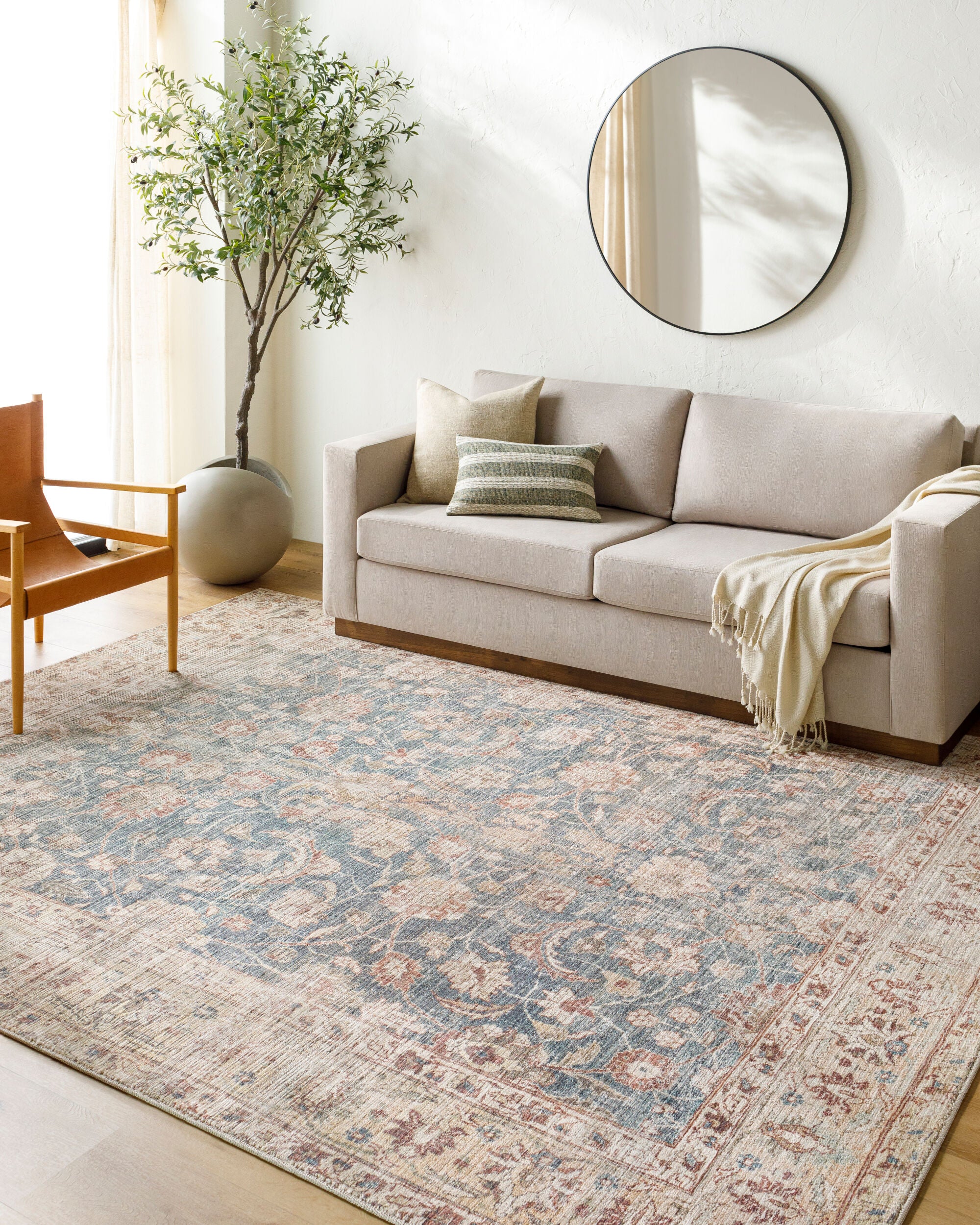 Becki Owens x LIVABLISS Marlene BOMN-2303 Ink Blue Area Rug