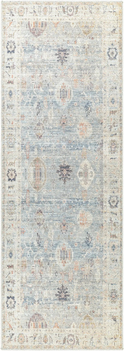 Marlene BOMN-2306 Pale Blue Area Rug by Becki Owens x LIVABLISS