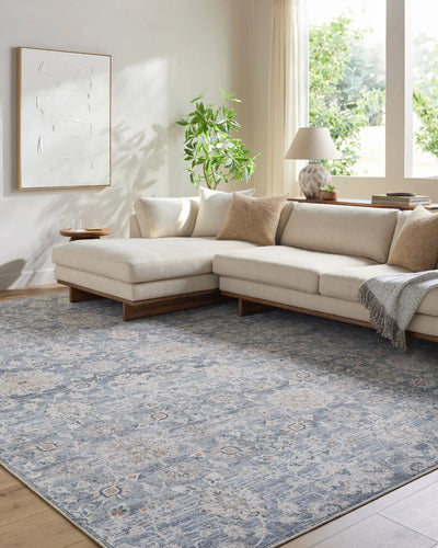 Livabliss x Becki Owens Marlene BOMN-2310 Slate-Blue Area Rug