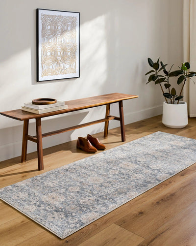 Livabliss x Becki Owens Marlene BOMN-2310 Slate-Blue Area Rug