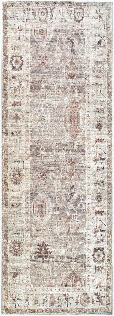 Marlene BOMN-2311 Light Brown Area Rug by Becki Owens x LIVABLISS