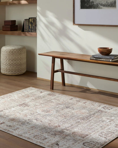 Marlene BOMN-2311 Light Brown Area Rug by Becki Owens x LIVABLISS