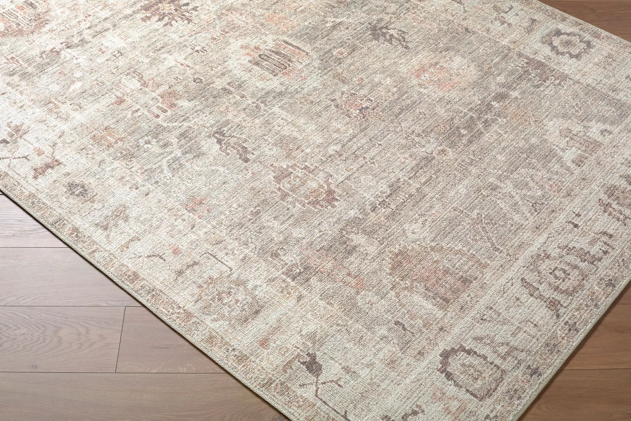 Marlene BOMN-2311 Light Brown Area Rug by Becki Owens x LIVABLISS