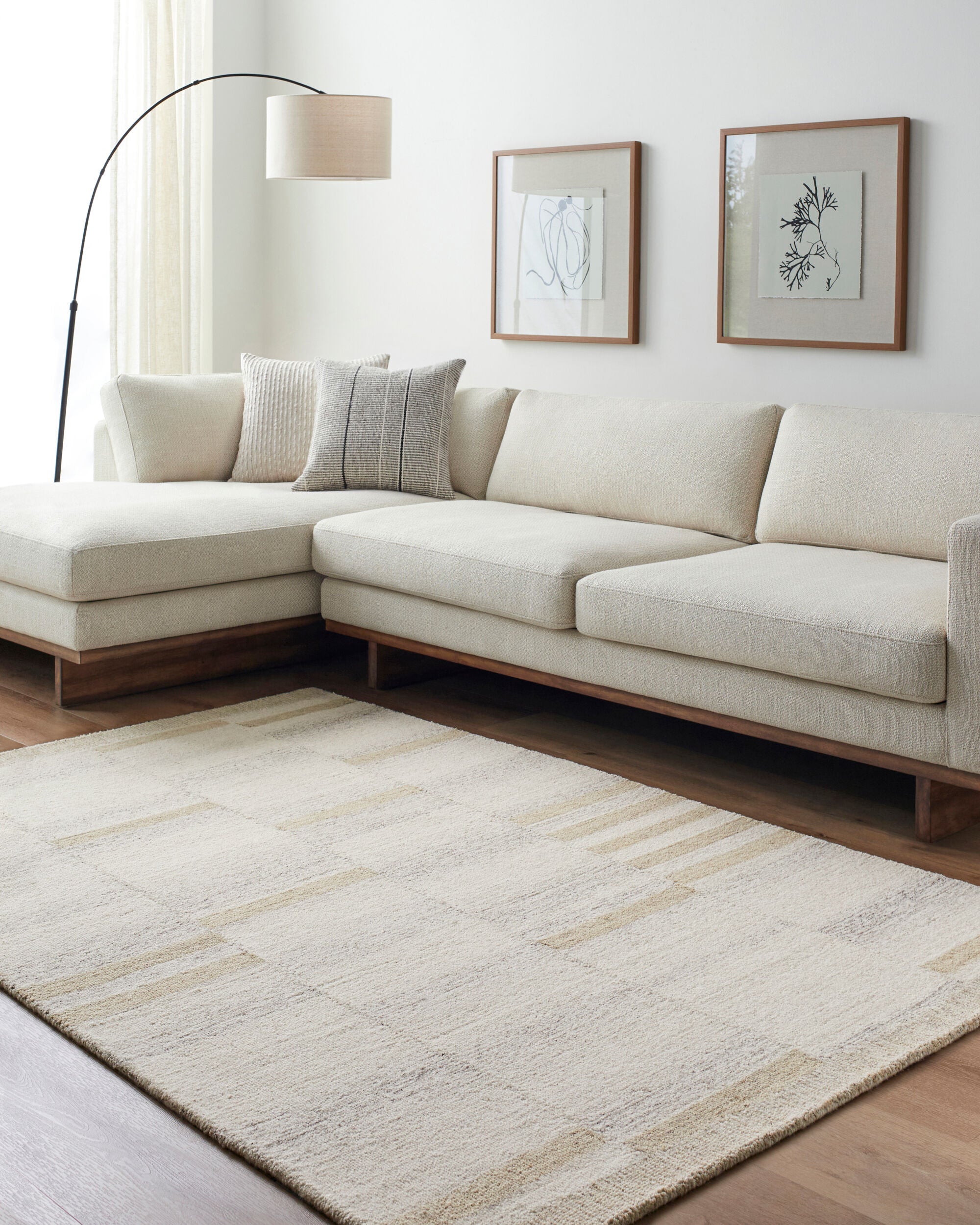 Becki Owens x Livabliss Max BOMX-2300 Taupe Area Rug