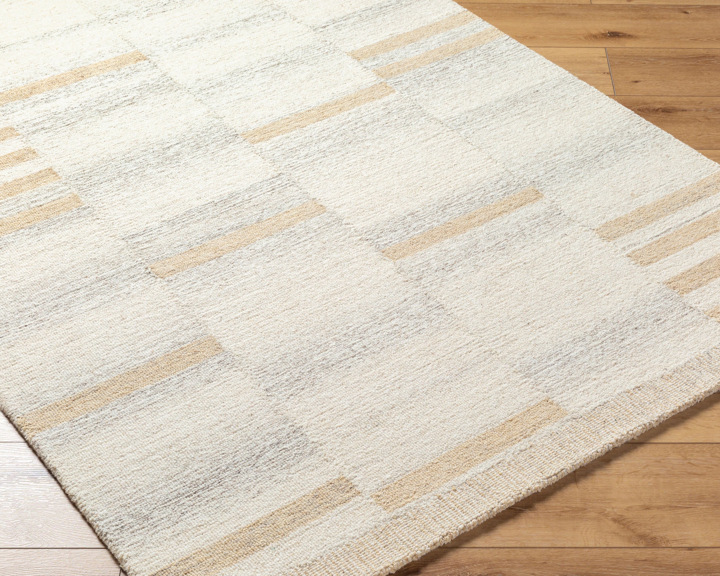 Becki Owens x Livabliss Max BOMX-2300 Taupe Area Rug