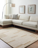 Becki Owens x Livabliss Max BOMX-2301 Tan Area Rug