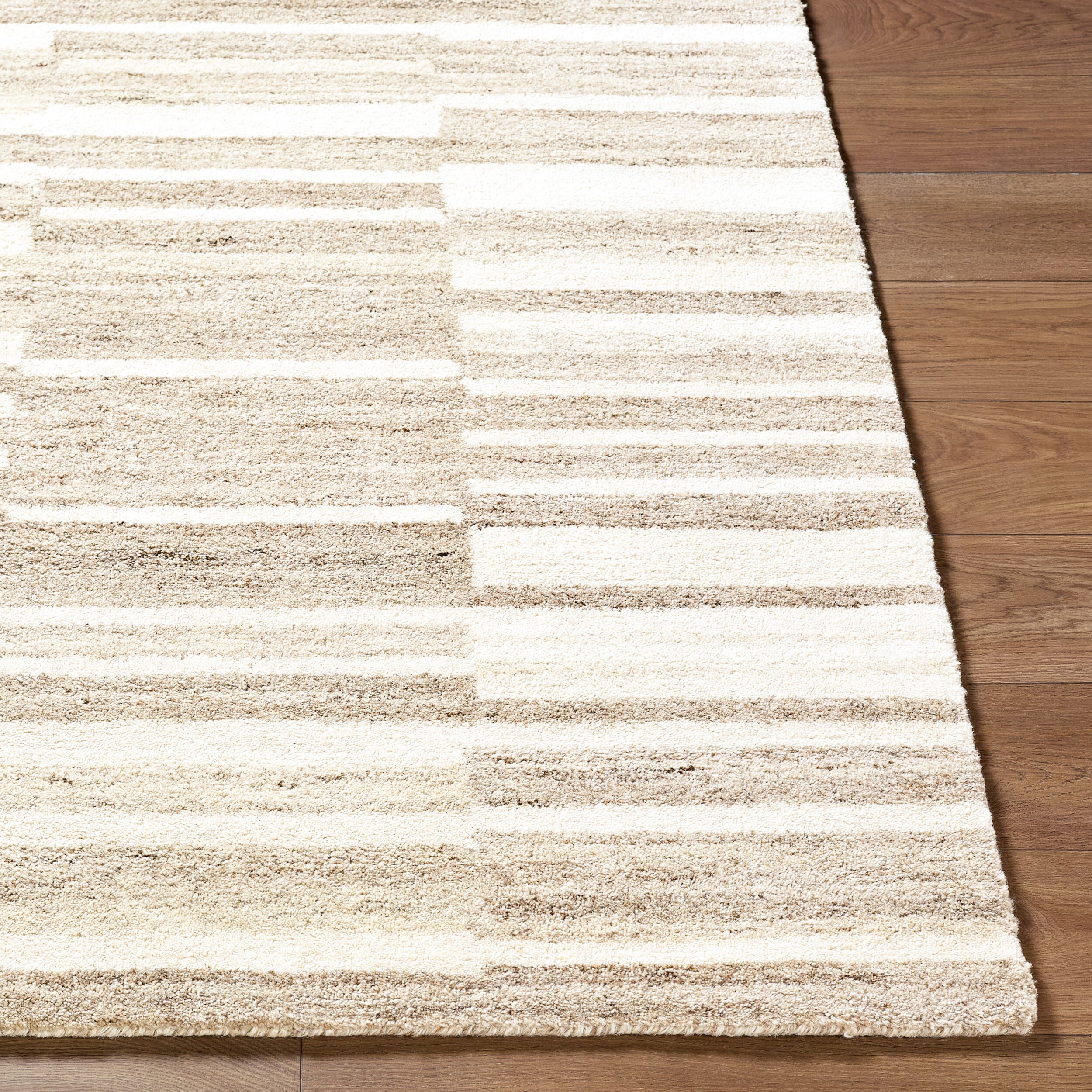 Becki Owens x Livabliss Max BOMX-2304 Light Brown Area Rug