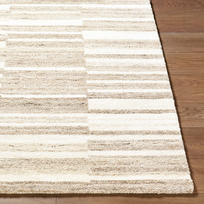 Becki Owens x Livabliss Max BOMX-2304 Light Brown Area Rug