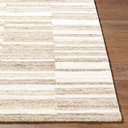 Becki Owens x Livabliss Max BOMX-2304 Light Brown Area Rug