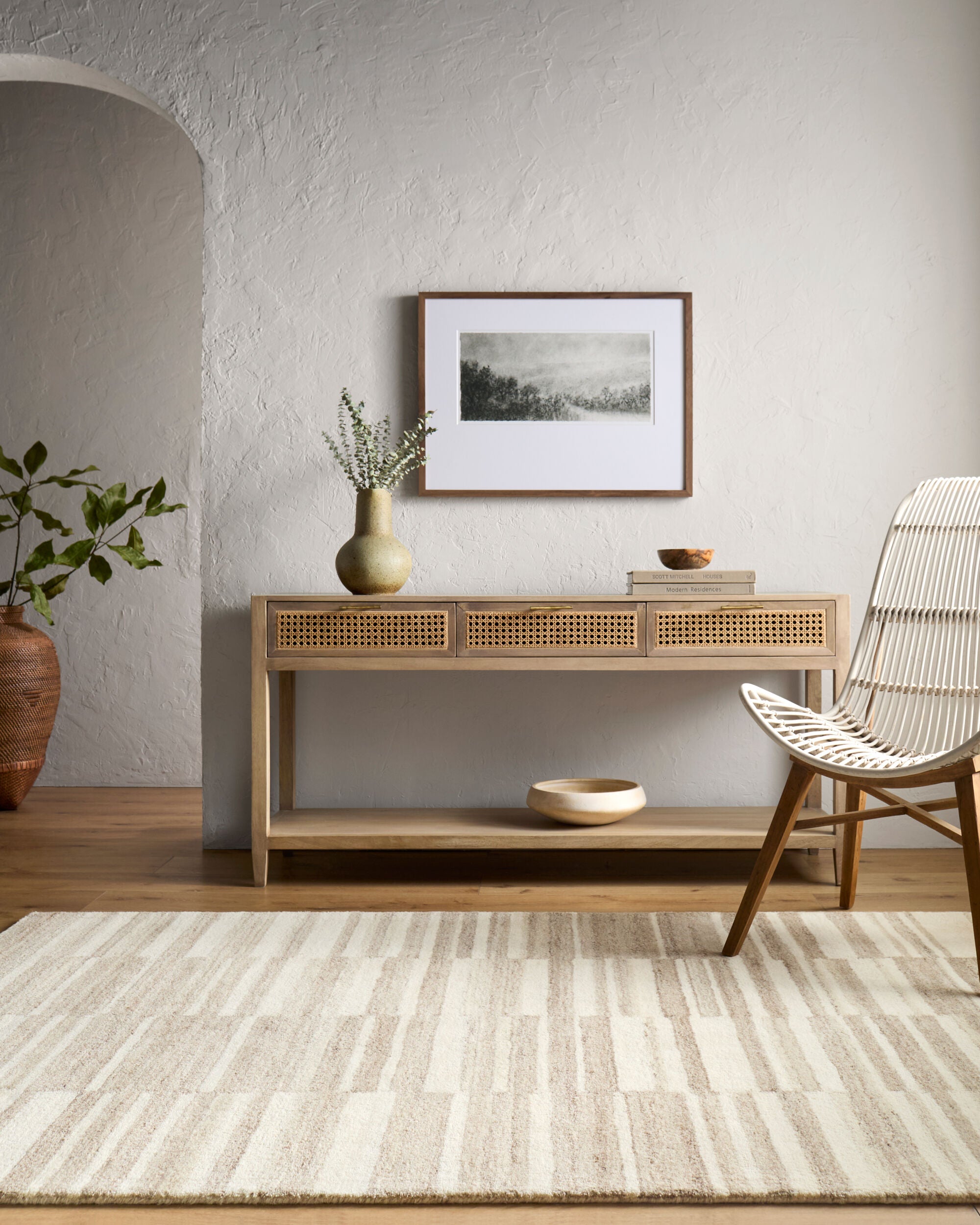 Becki Owens x Livabliss Max BOMX-2304 Light Brown Area Rug