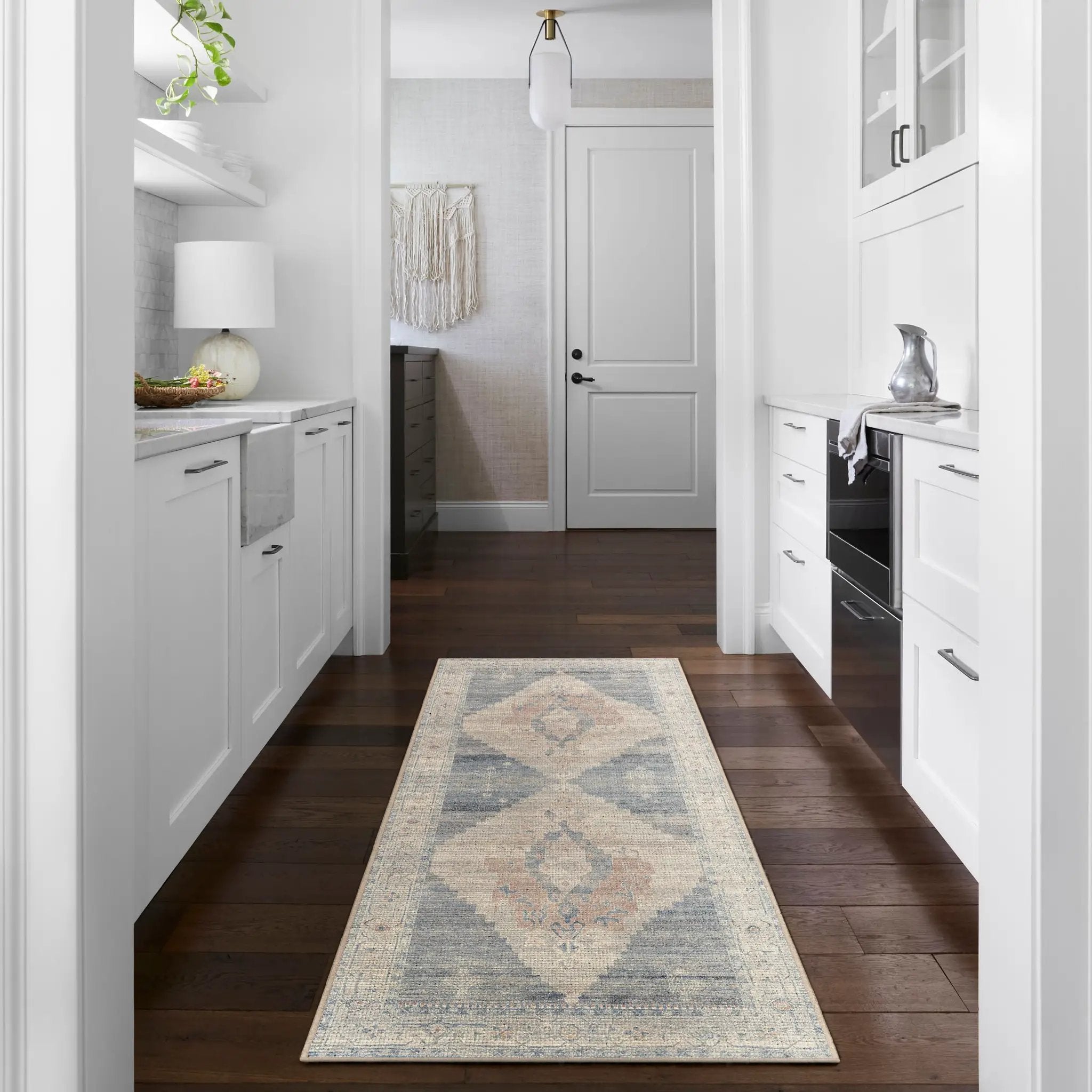 Luca BONC-2300 Denim Area Rug by Becki Owens x LIVABLISS