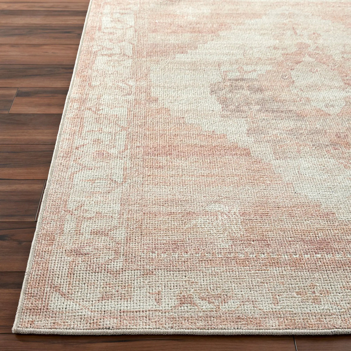 Luca BONC-2301 Dusty Pink Area Rug by Becki Owens x LIVABLISS