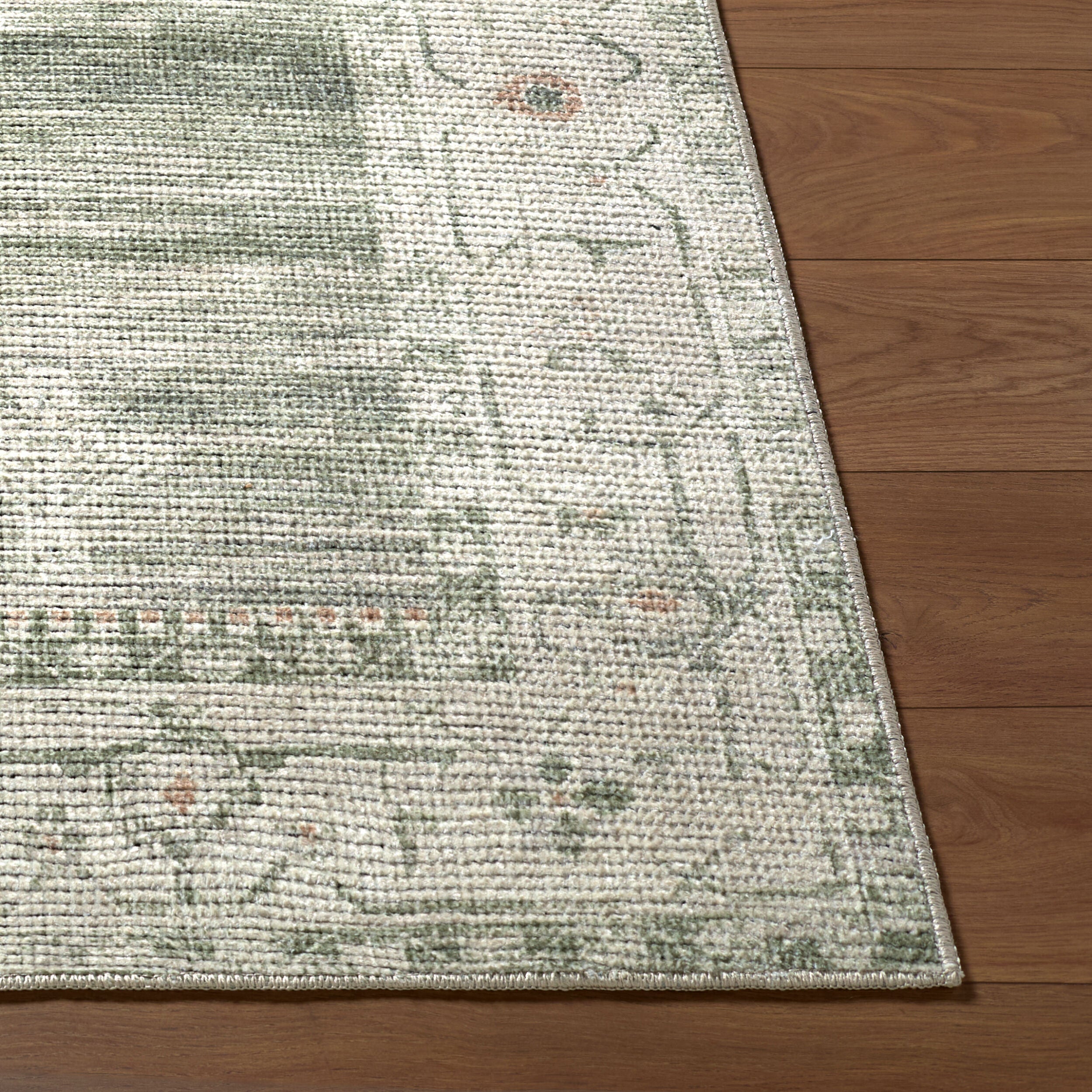 Becki Owens x LIVABLISS Luca BONC-2303 Olive Area Rug