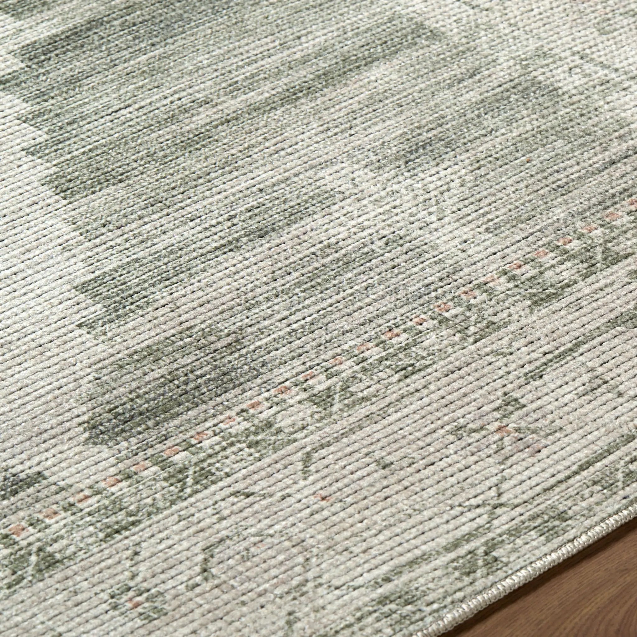Luca BONC-2303 Olive Area Rug by Becki Owens x LIVABLISS