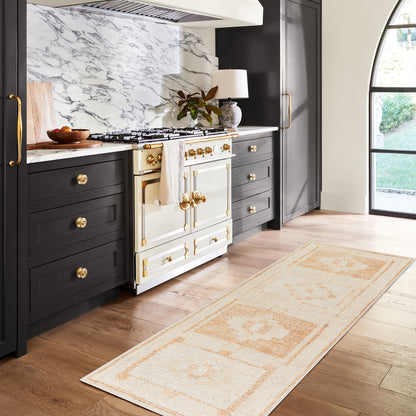 Becki Owens x Momeni Burnt Orange Solana BOOC-2300 Area Rug