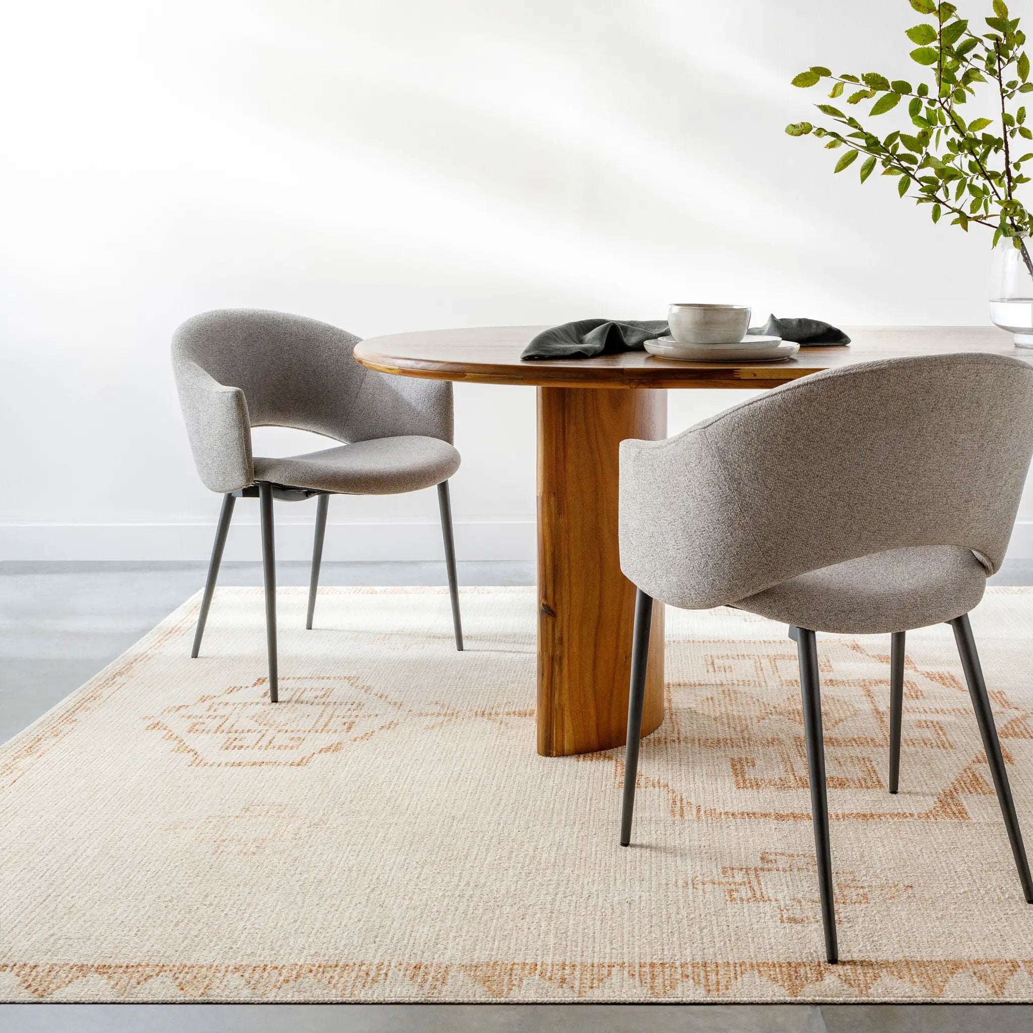 Solana BOOC-2301 Ivory Area Rug by Becki Owens x LIVABLISS