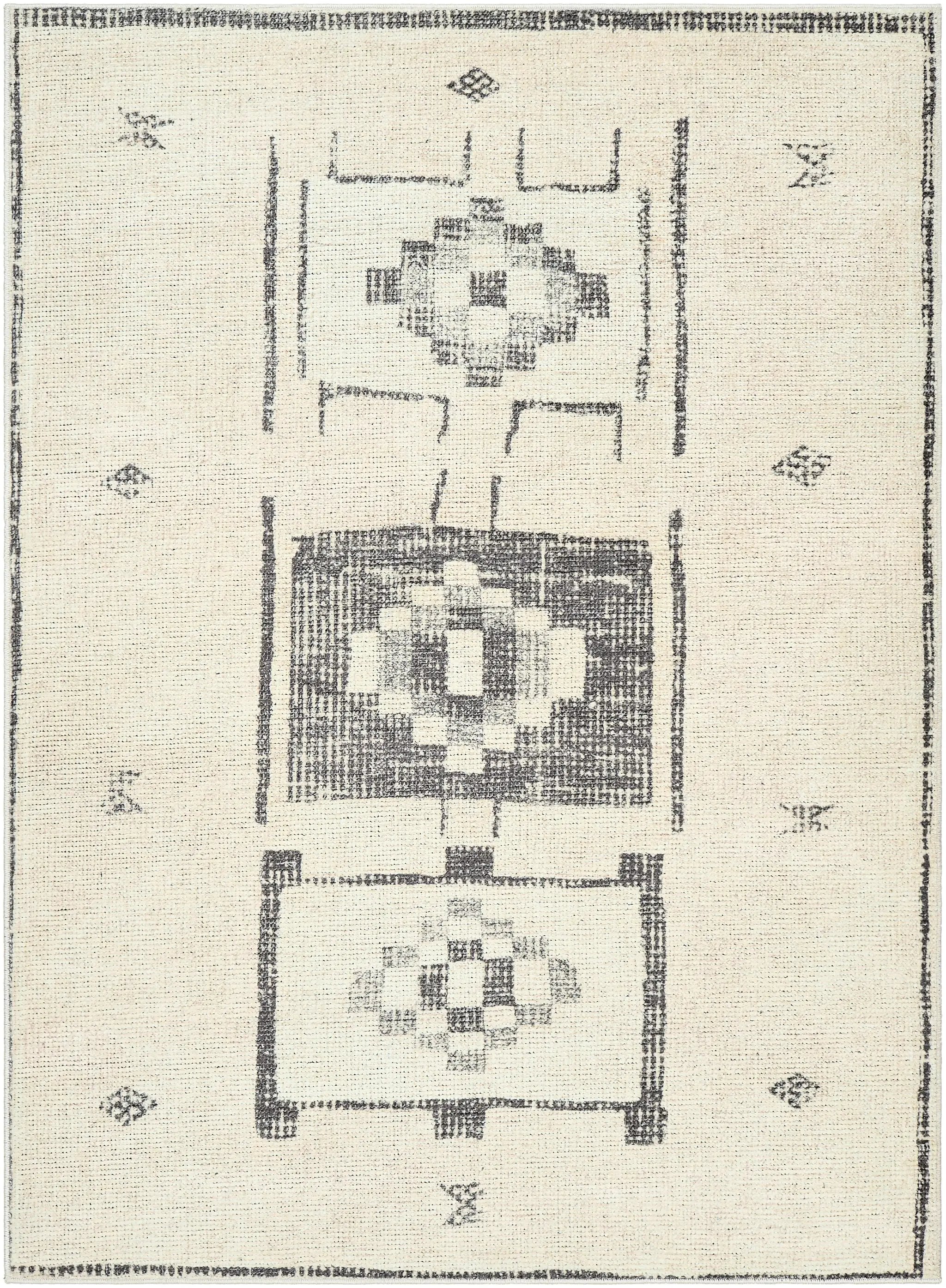 Solana BOOC-2302 Ivory Area Rug by Becki Owens x LIVABLISS