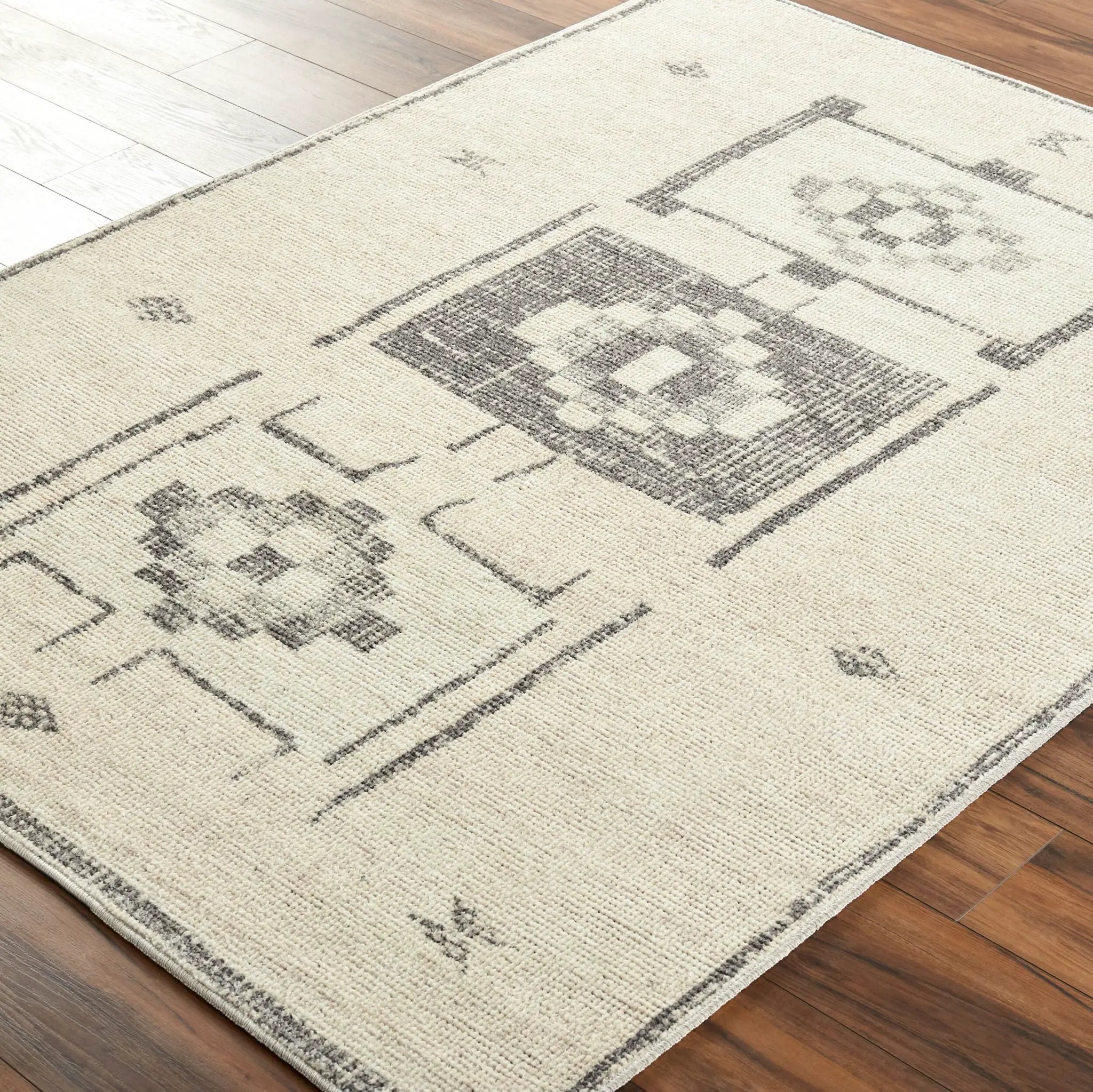 Solana BOOC-2302 Ivory Area Rug by Becki Owens x LIVABLISS