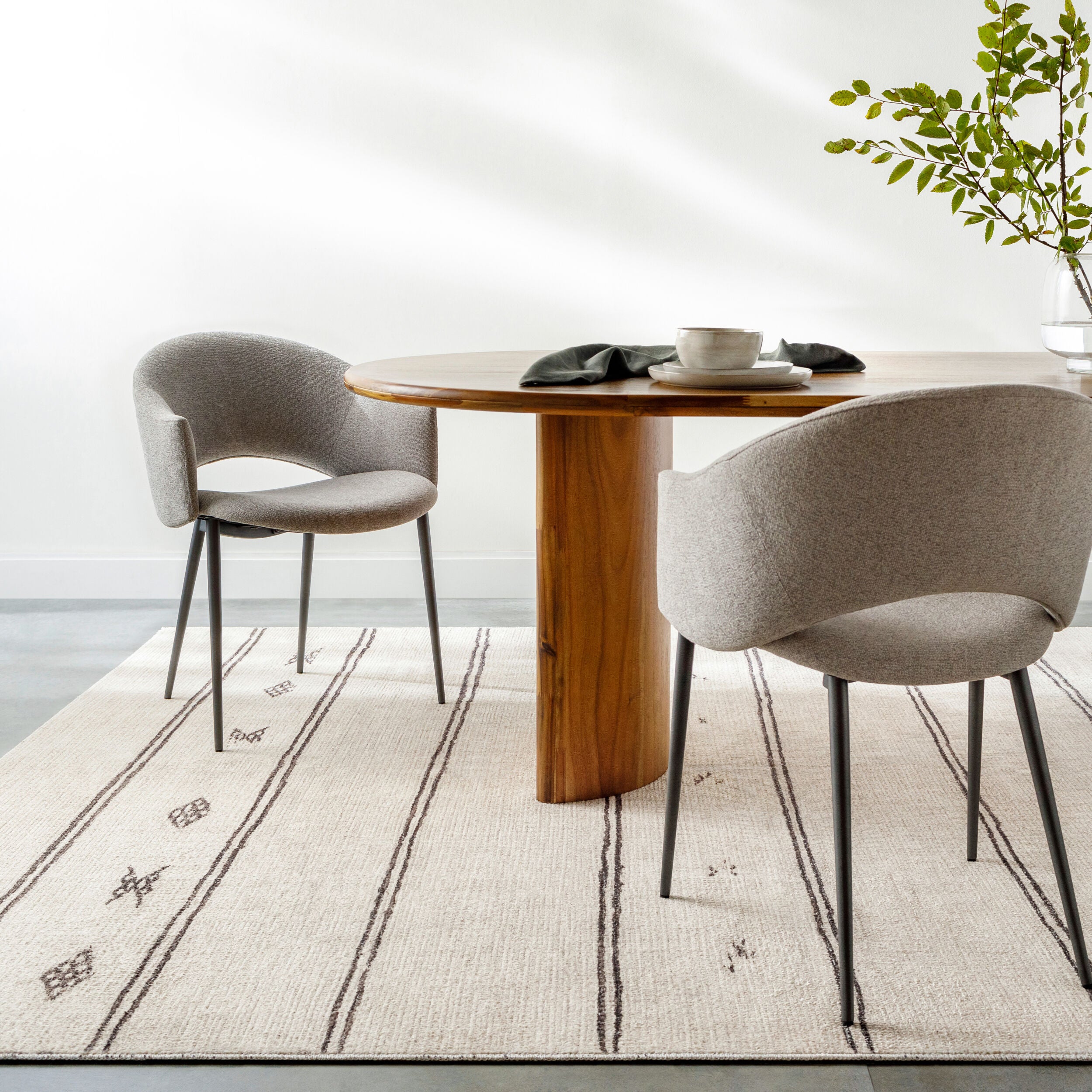 Becki Owens Rivi BORC-2300 Ivory Area Rug by LIVABLISS