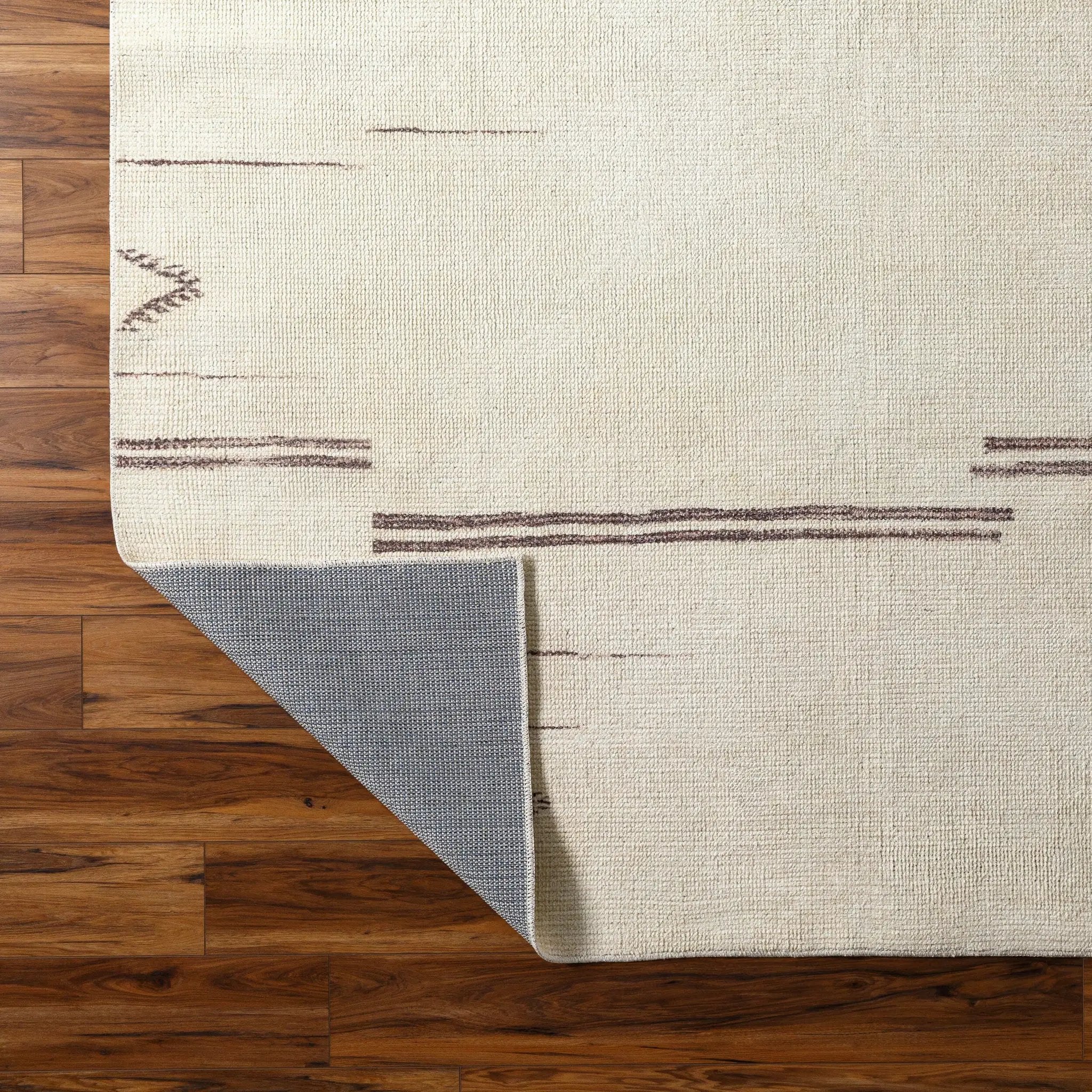 Rivi BORC-2301 Cream Area Rug by Becki Owens x LIVABLISS
