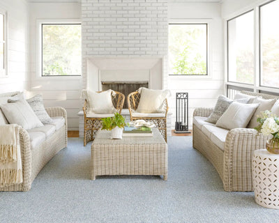 Birdie BORD-2304 Light Gray Area Rug by Becki Owens x LIVABLISS