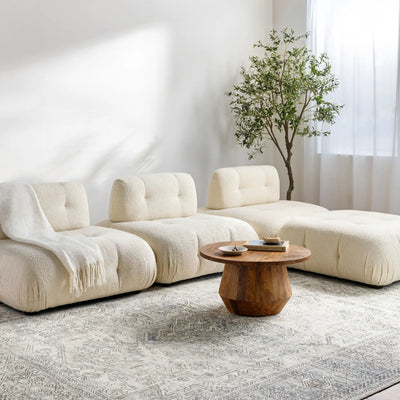 Margot BOSC-2300 White Area Rug by Becki Owens x LIVABLISS