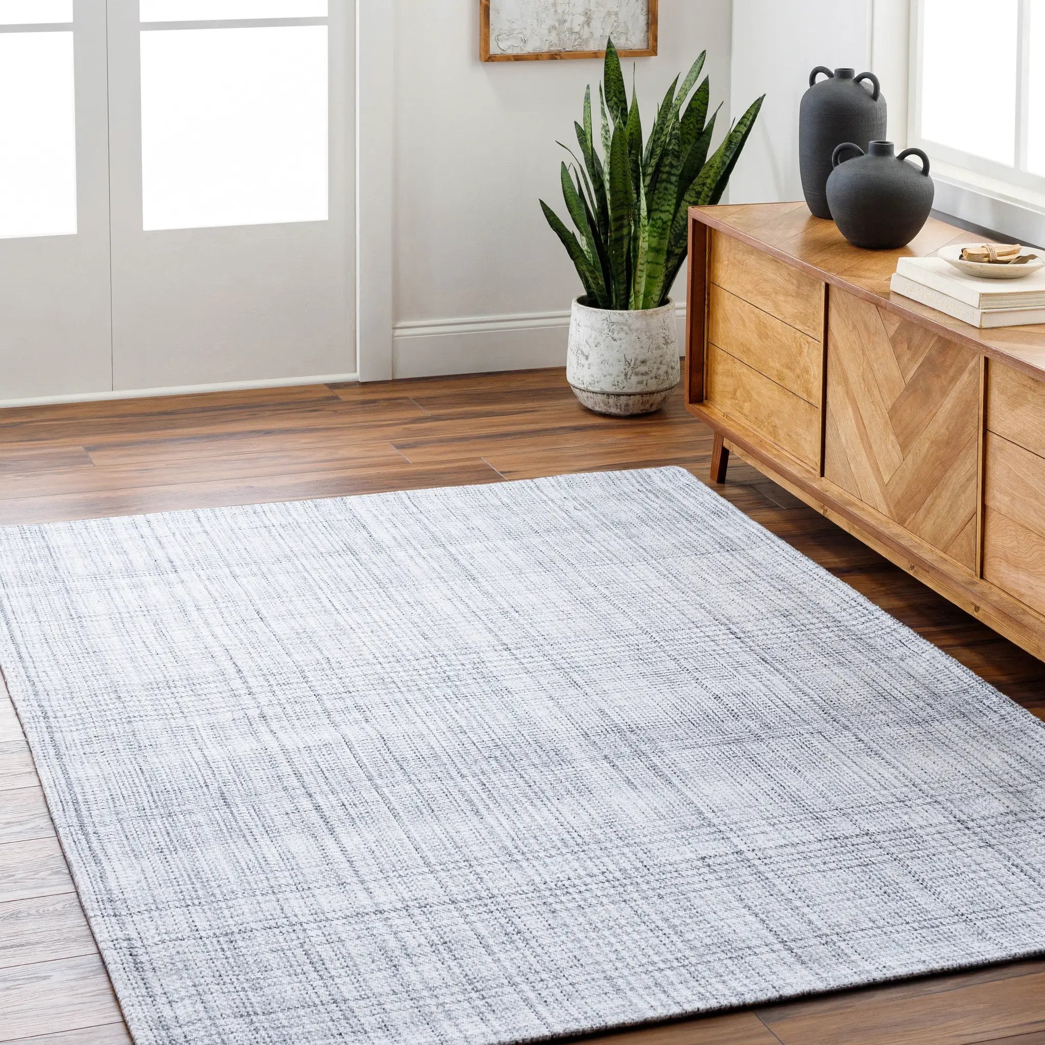 Sammy BOSM-2301 Light-Slate Area Rug by Becki Owens x LIVABLISS