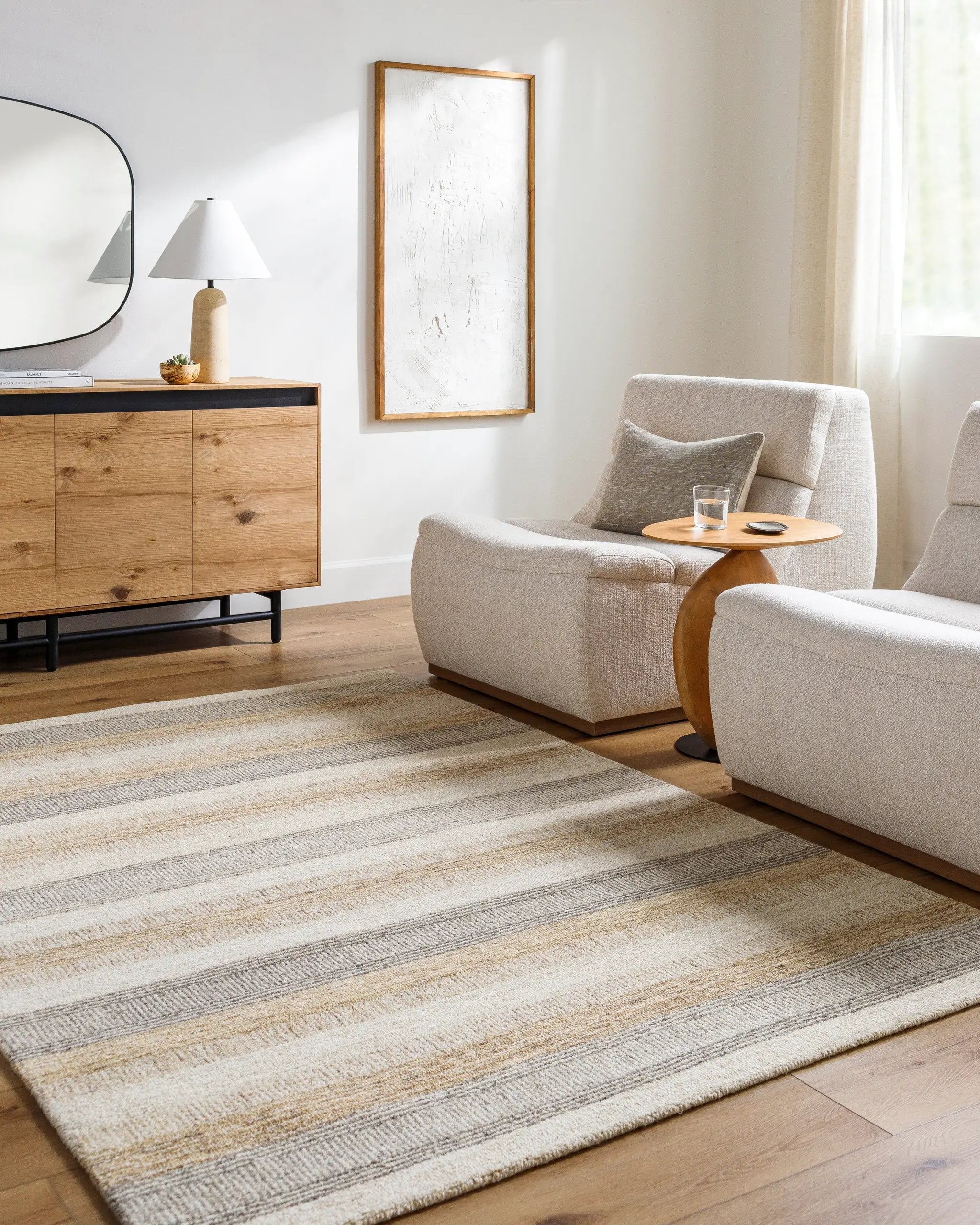 Bournemouth BOT-2300 Ivory Area Rug by LIVABLISS
