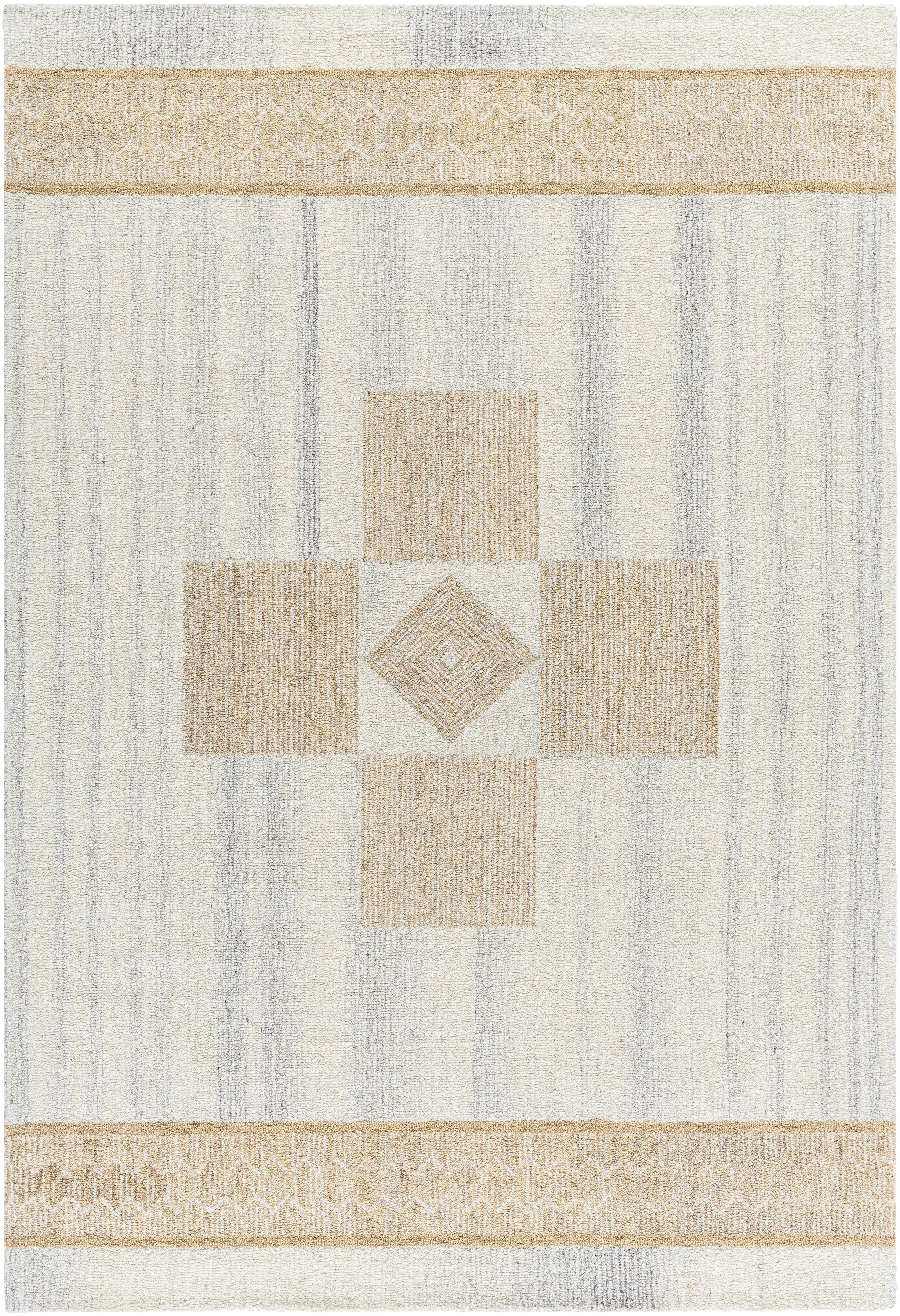 Bournemouth BOT-2302 Ivory Area Rug by LIVABLISS