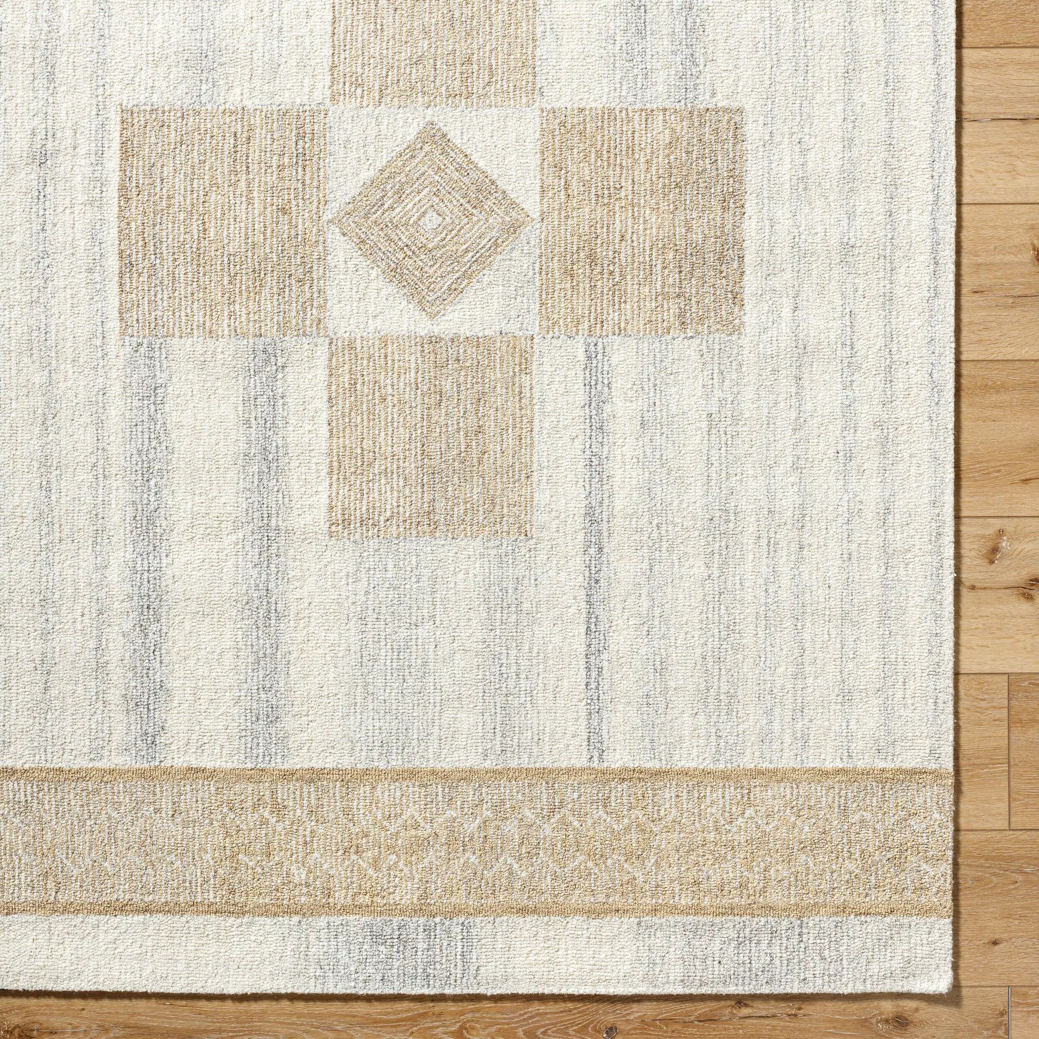 Bournemouth BOT-2302 Ivory Area Rug by LIVABLISS