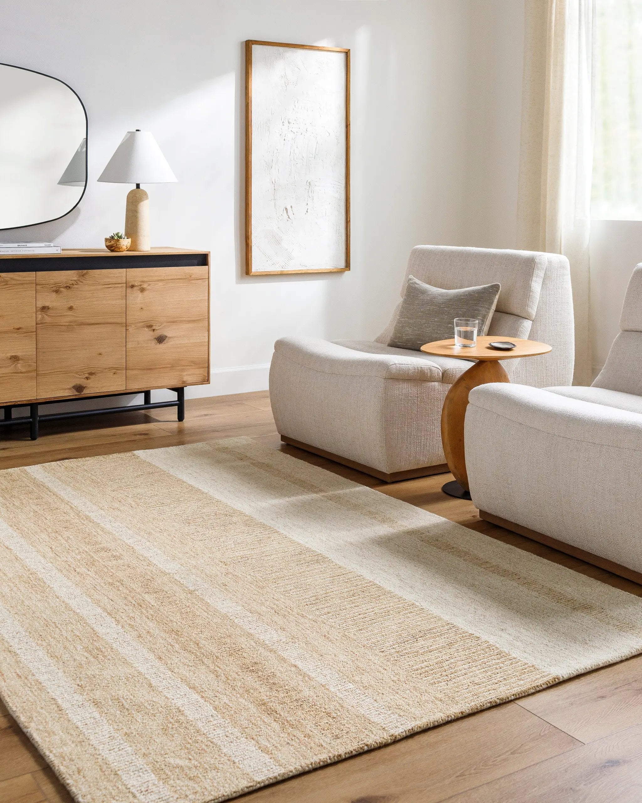 Bournemouth BOT-2304 Ivory Area Rug by LIVABLISS