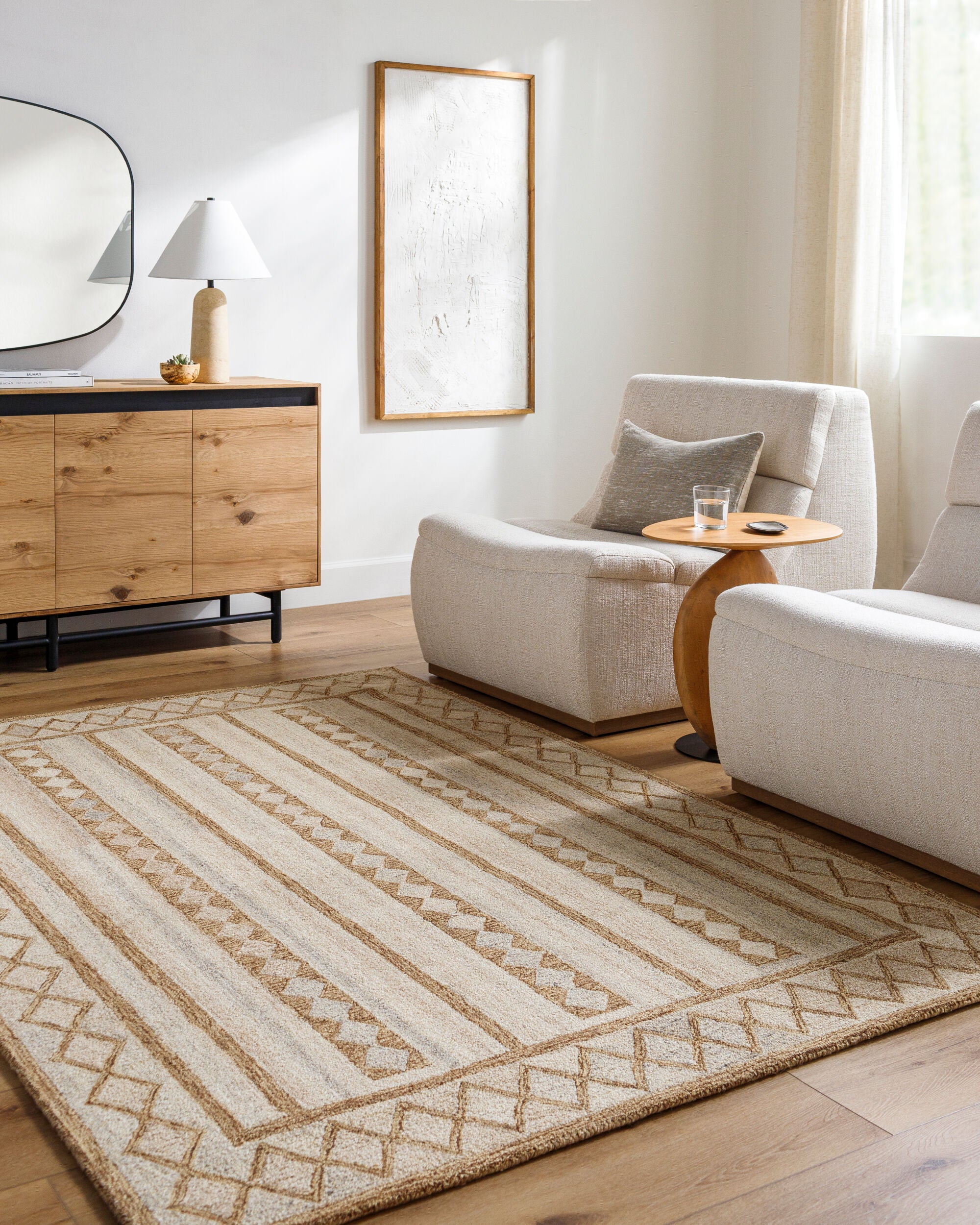 LIVABLISS Bournemouth BOT-2305 Beige Area Rug