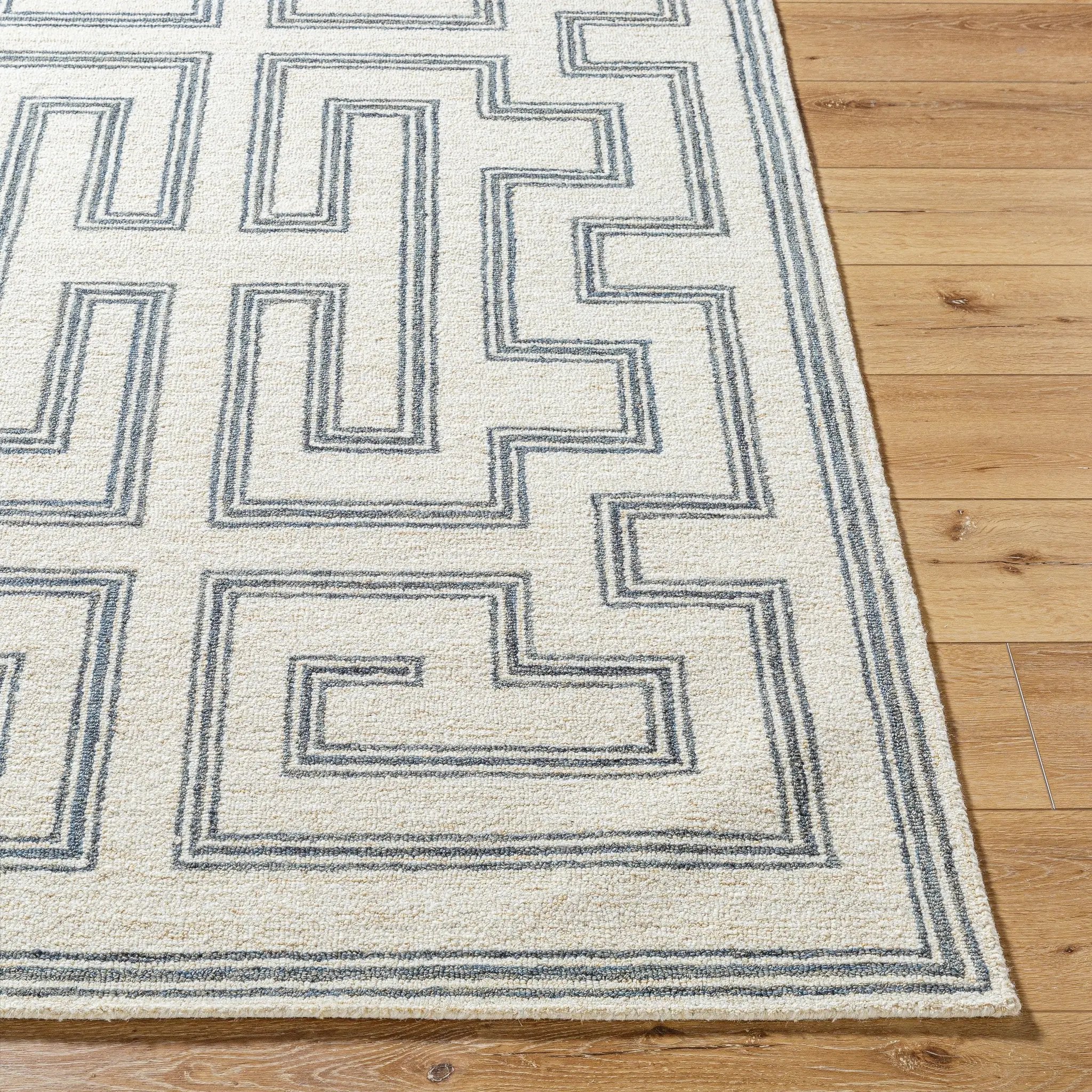 Bournemouth BOT-2306 Ivory Area Rug by LIVABLISS