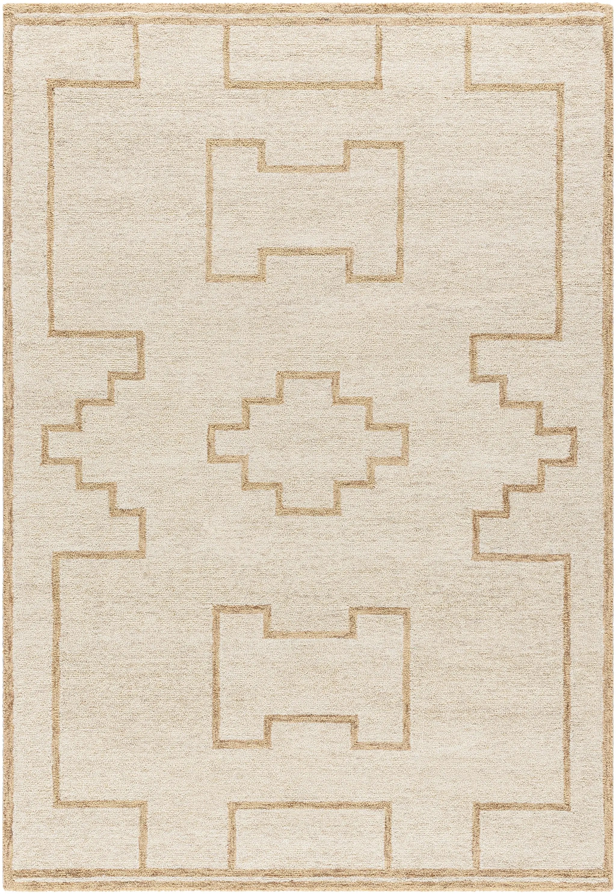 Bournemouth BOT-2307 Ivory Area Rug by LIVABLISS