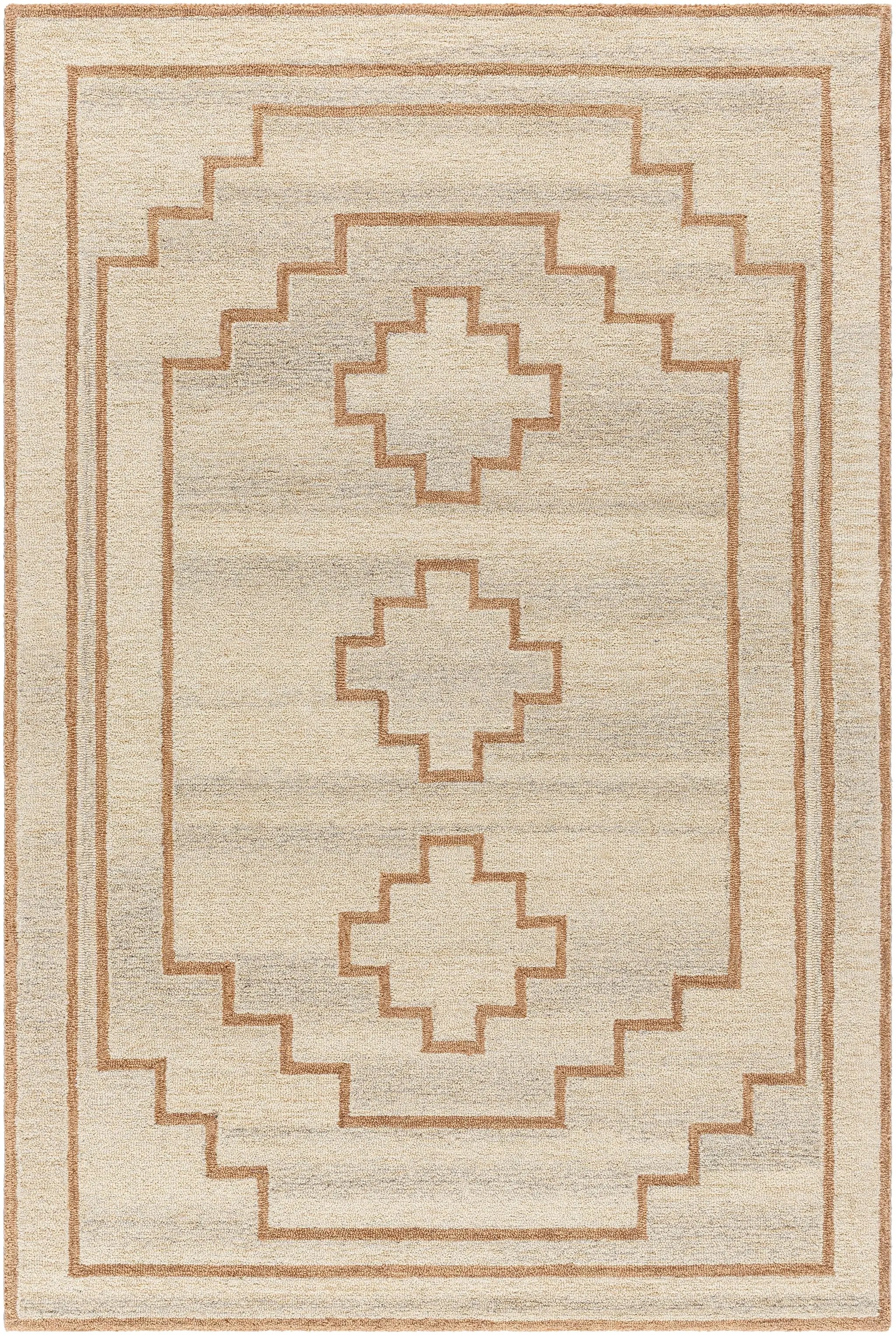 Bournemouth BOT-2308 Beige Area Rug by LIVABLISS