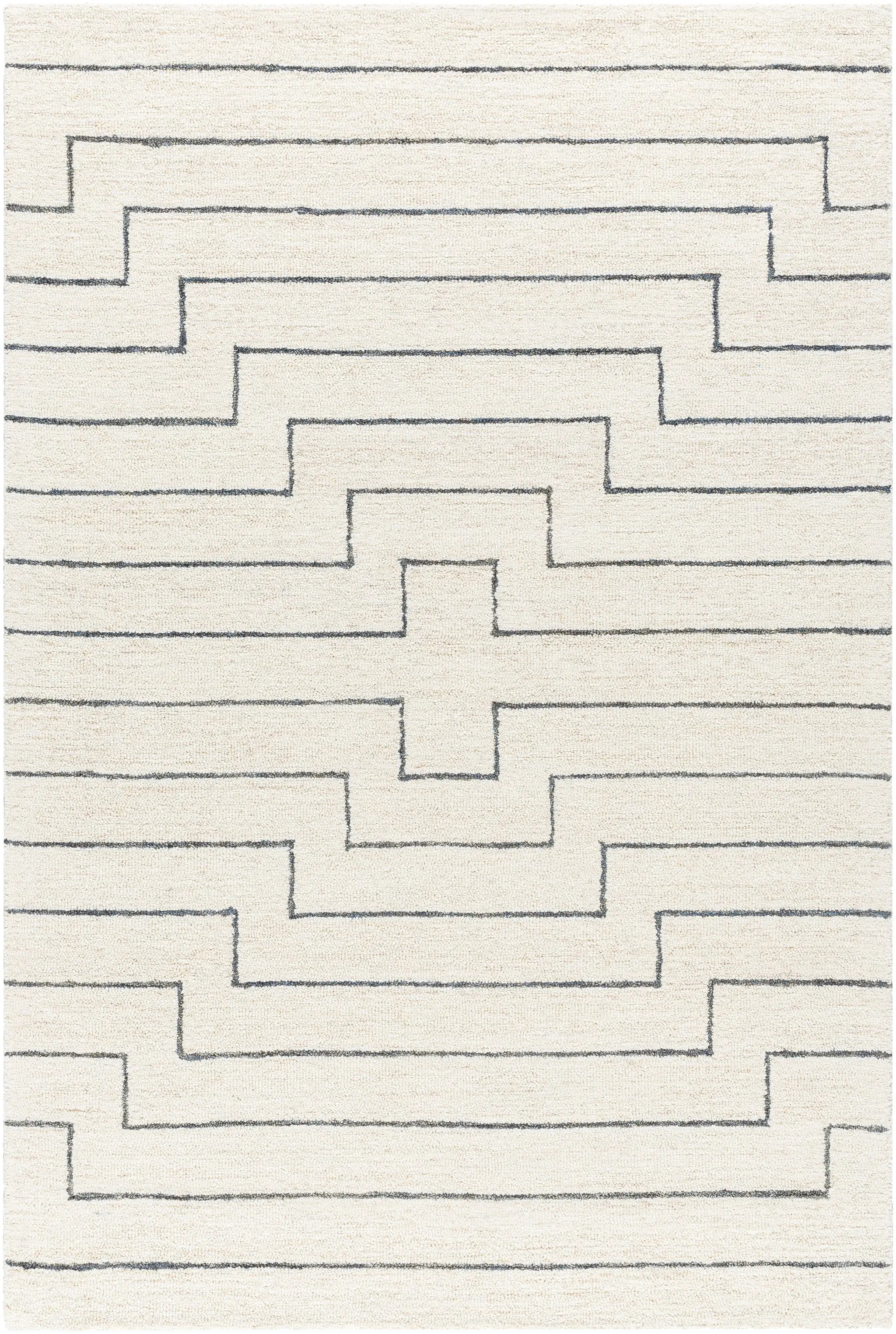 Bournemouth BOT-2309 Ivory Area Rug by LIVABLISS