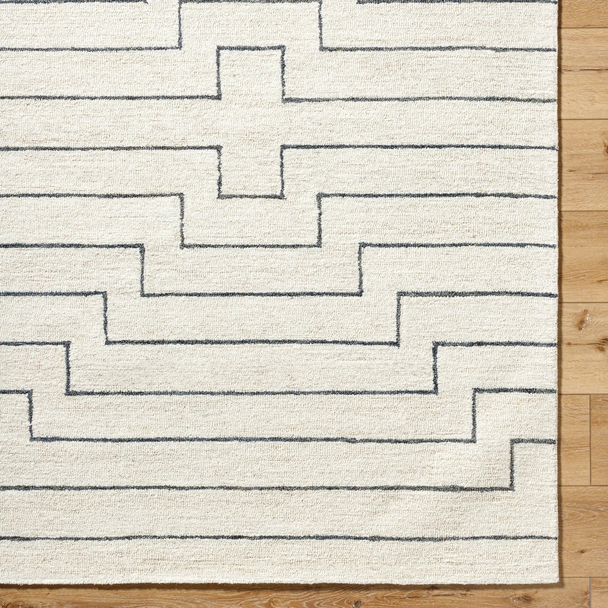 Bournemouth BOT-2309 Ivory Area Rug by LIVABLISS