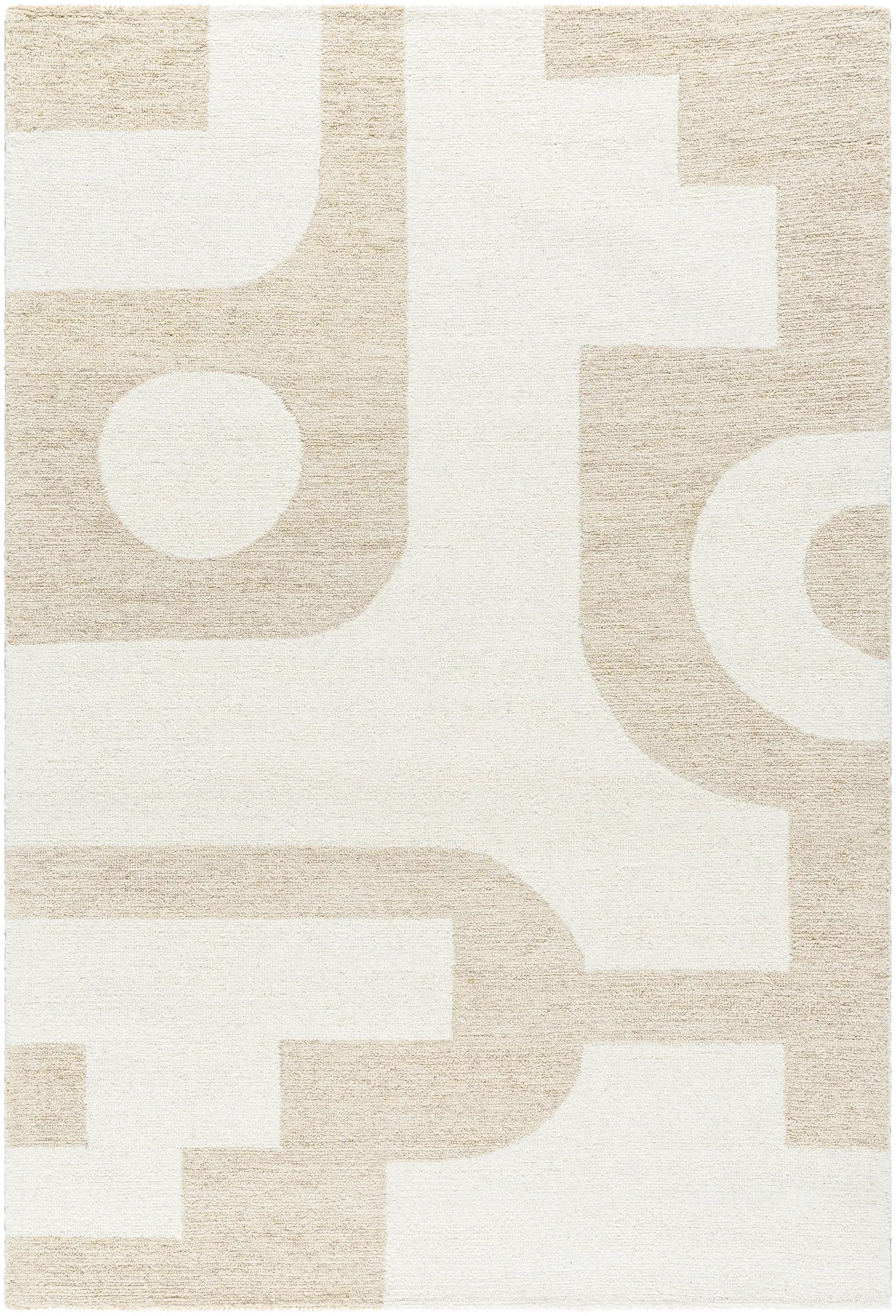 Bournemouth BOT-2312 Ivory Area Rug by LIVABLISS