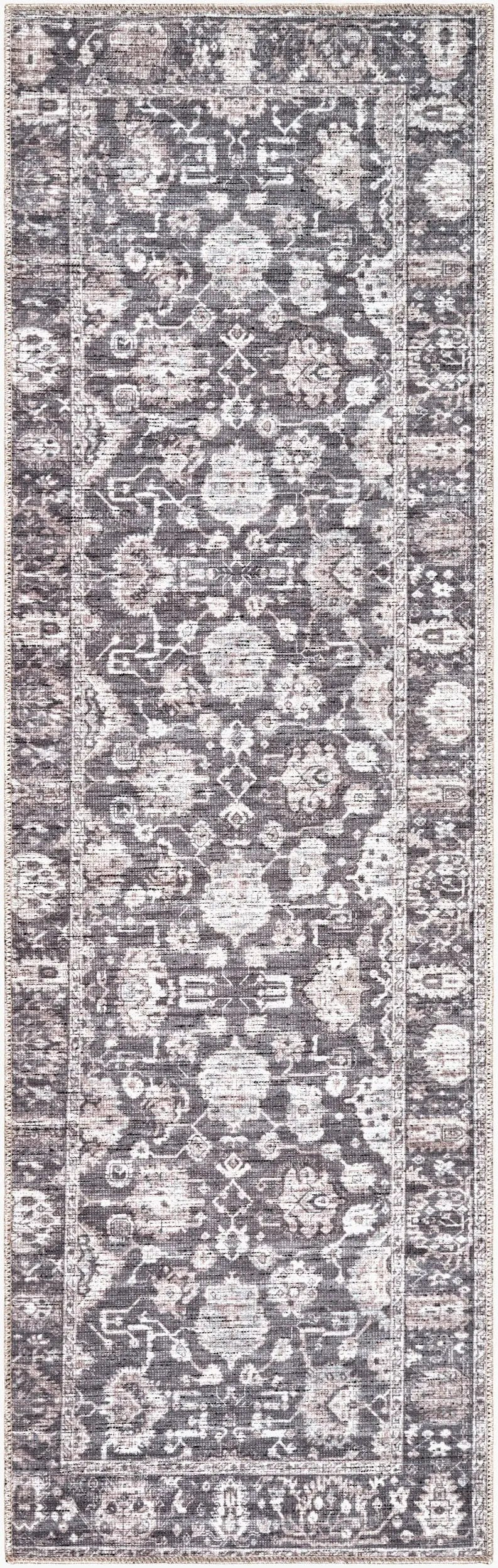 Livabliss x Becki Owens Zafira BOZF-2304 Charcoal Area Rug