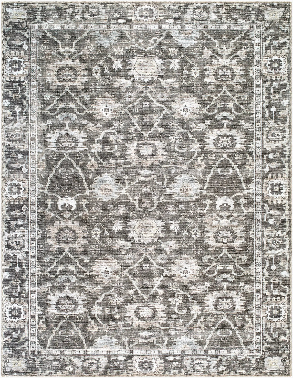 Livabliss x Becki Owens Zafira BOZF-2305 Charcoal Area Rug