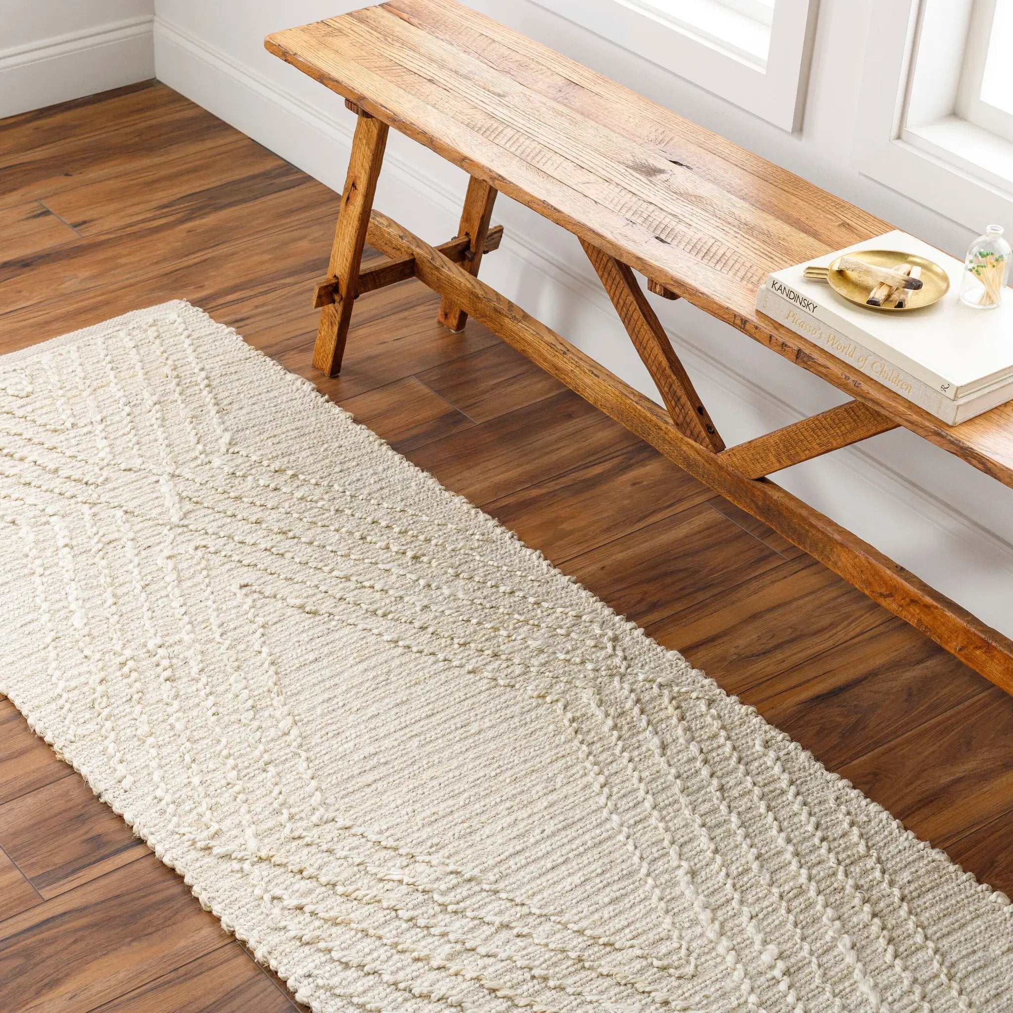 Bryant BRA-2308 Tan Area Rug by LIVABLISS